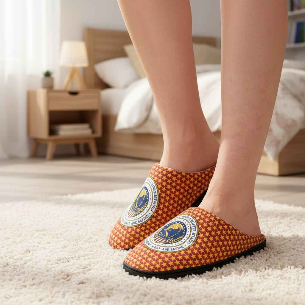 Women's U.S. Bureau of Sock & Slipper Affairs Slippers – Faux Seal House Shoes