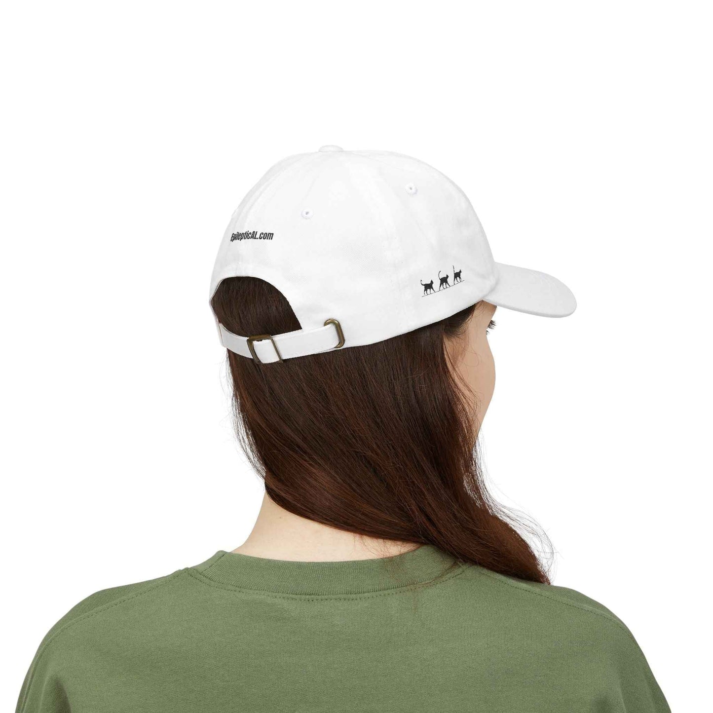 Warning: Pet at Your Own Risk Hat – Sassy Cat Embroidered Dad Cap
