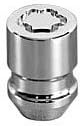 McGard 24154 Chrome Cone Seat Wheel Locks (M12 x 1.25 Thread Size) - 4 Locks / 1 Key