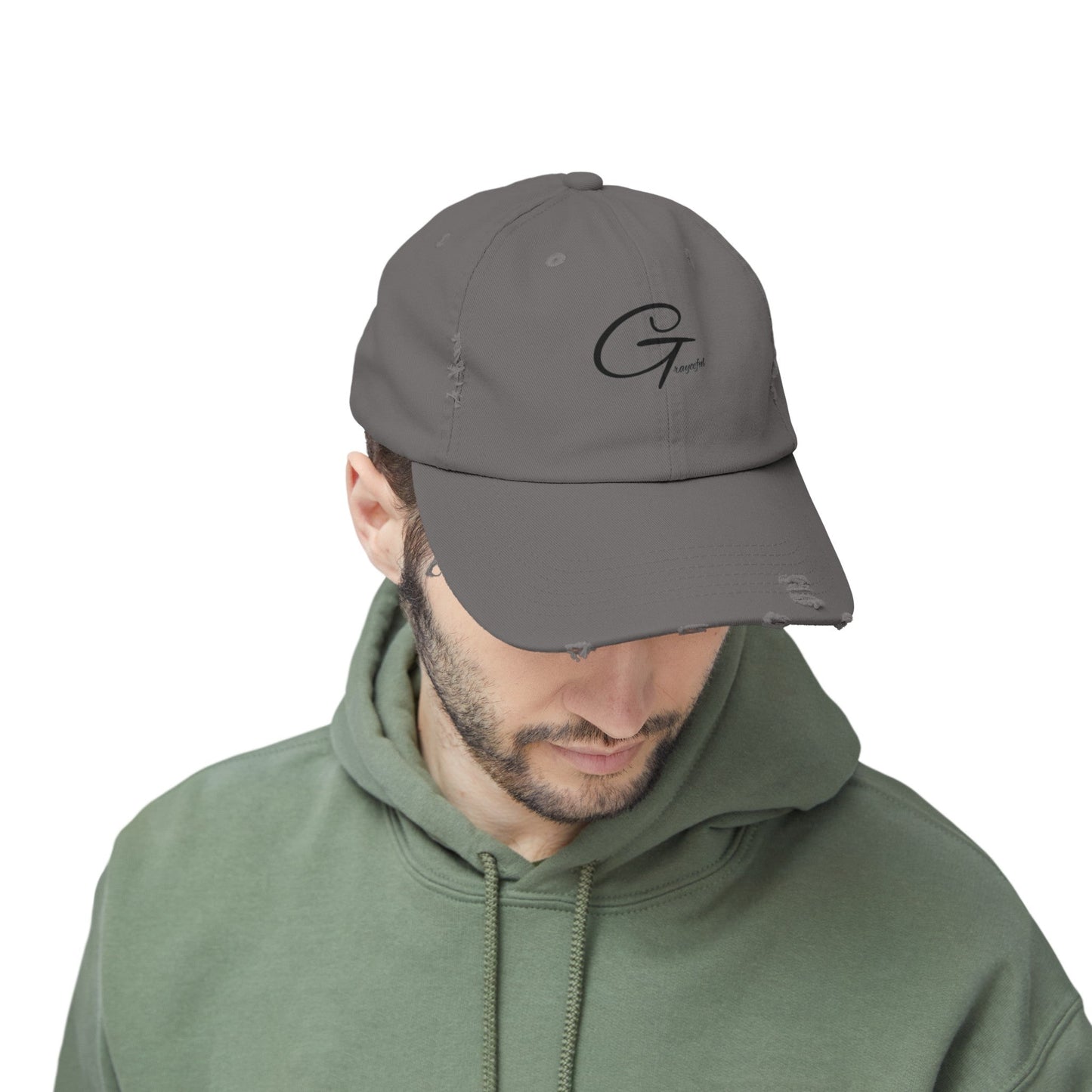 Grayceful Distressed Cap
