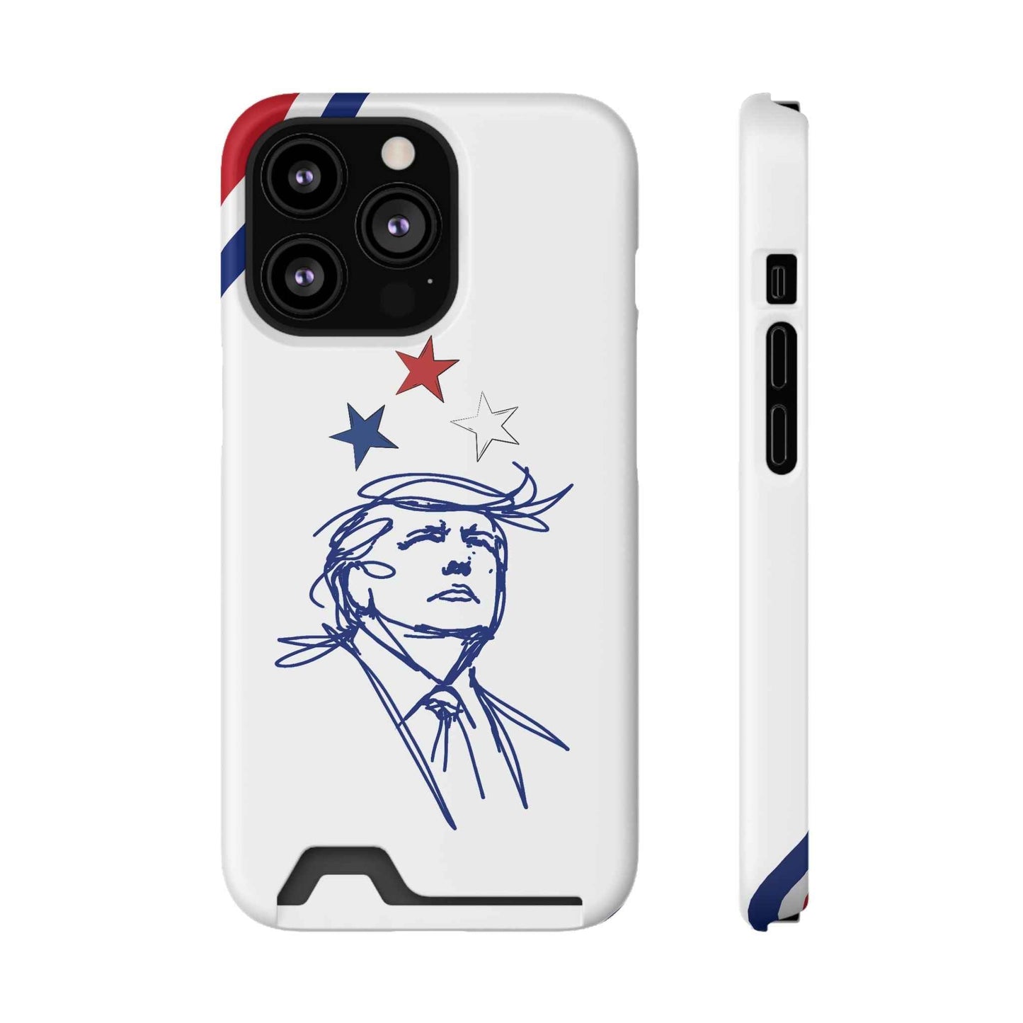 Minimal Line Portrait Samsung Case — Say Less Edition