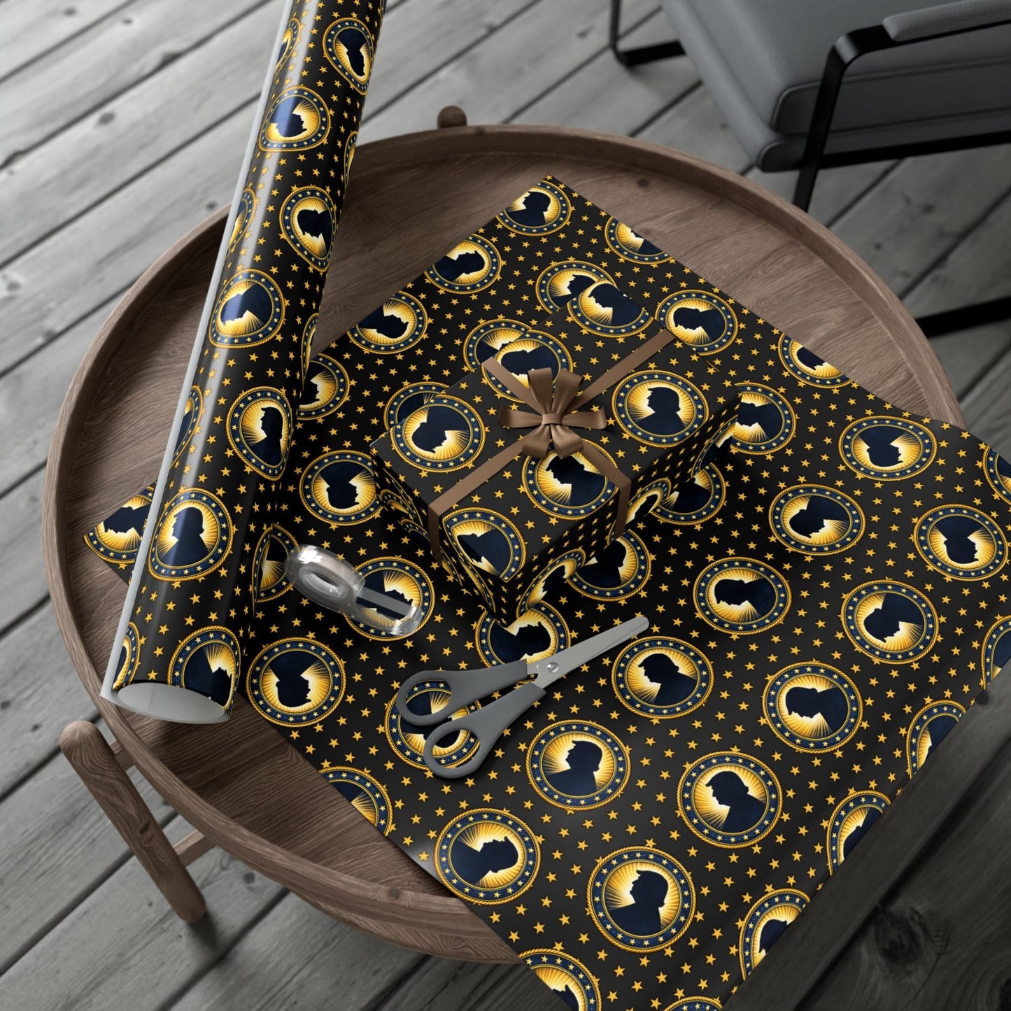 Presidential Seal Pattern Gift Wrap | All-Occasion Wrapping Paper