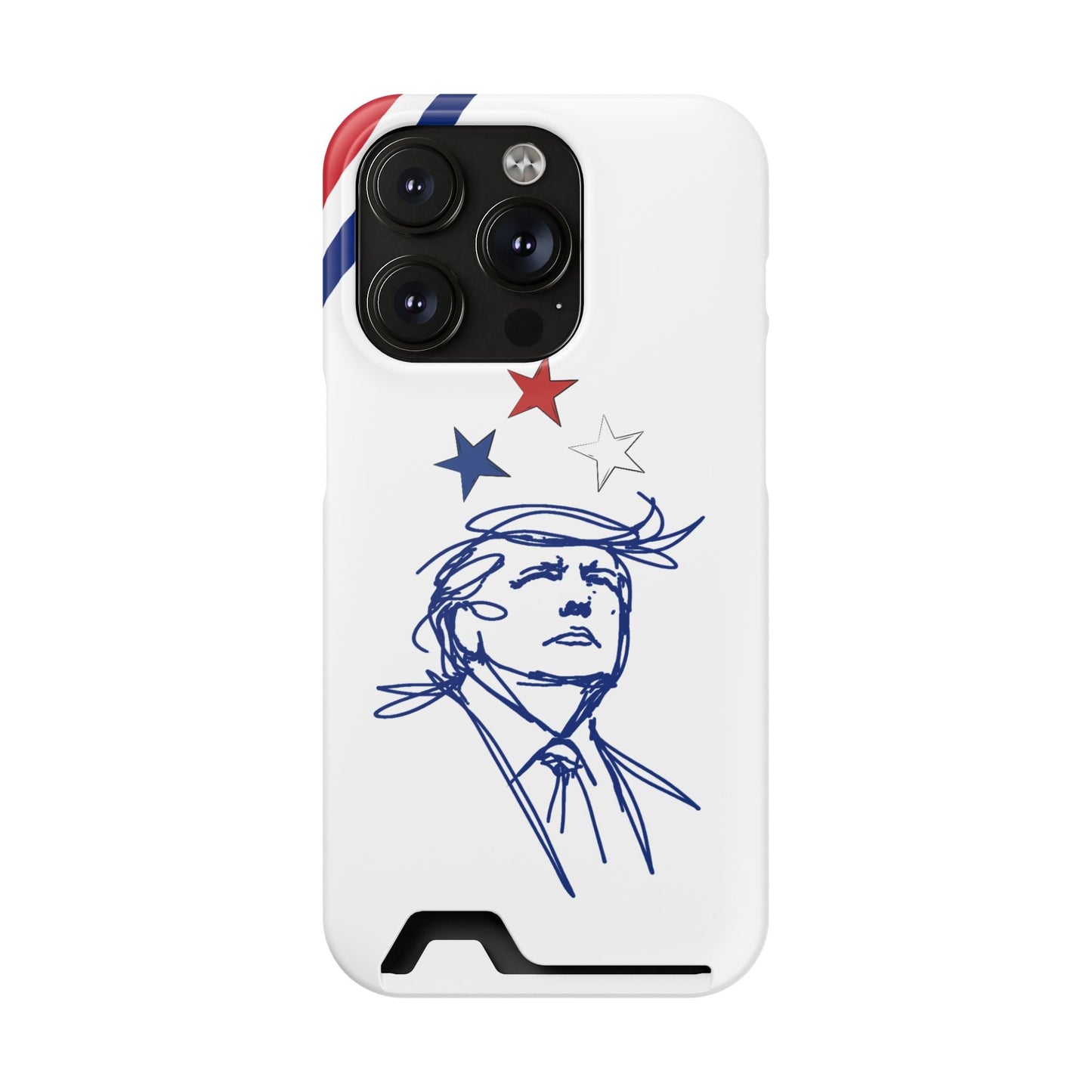 Minimal Line Portrait Samsung Case — Say Less Edition