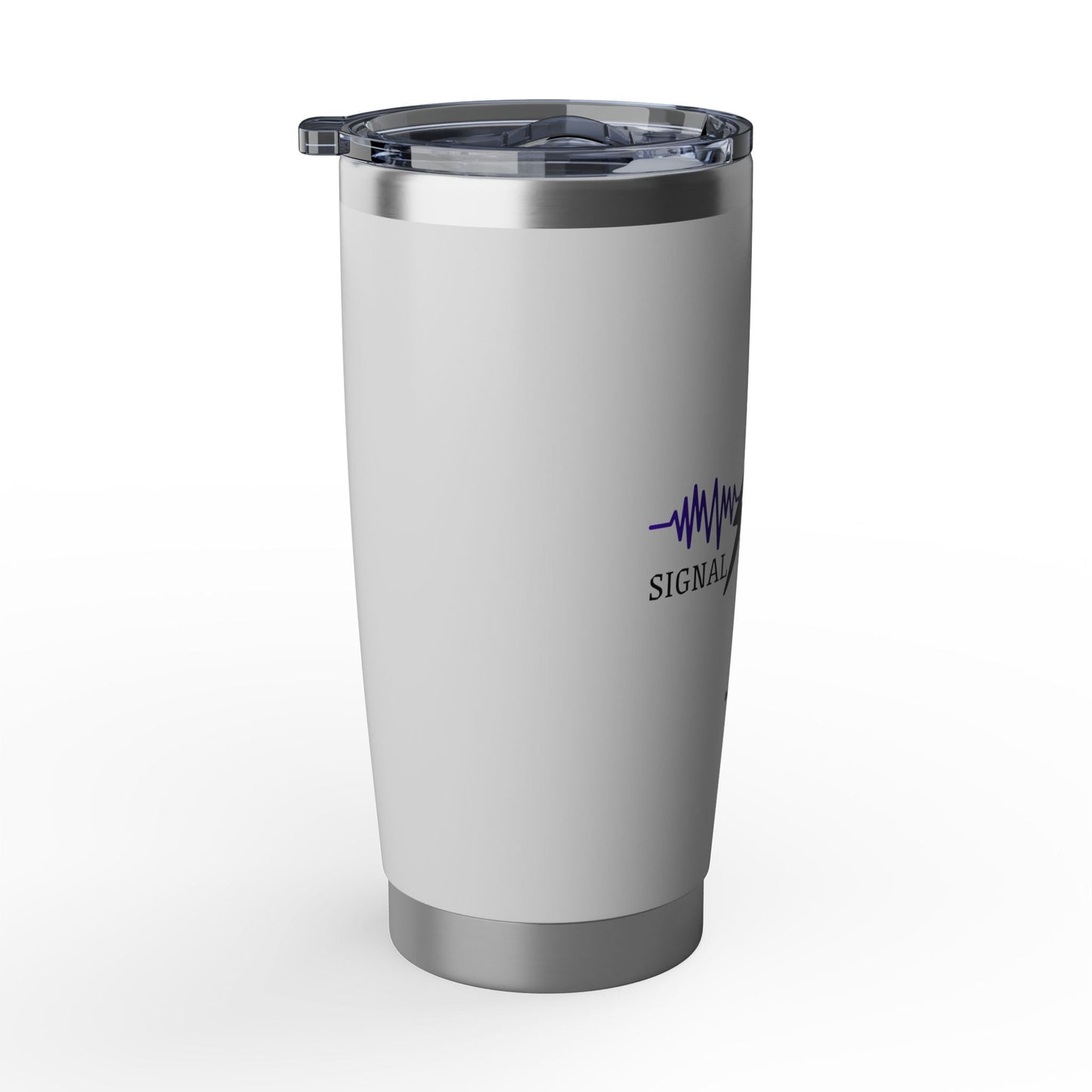 Signal Interference 20oz Tumbler — Steady, Even When It’s Not