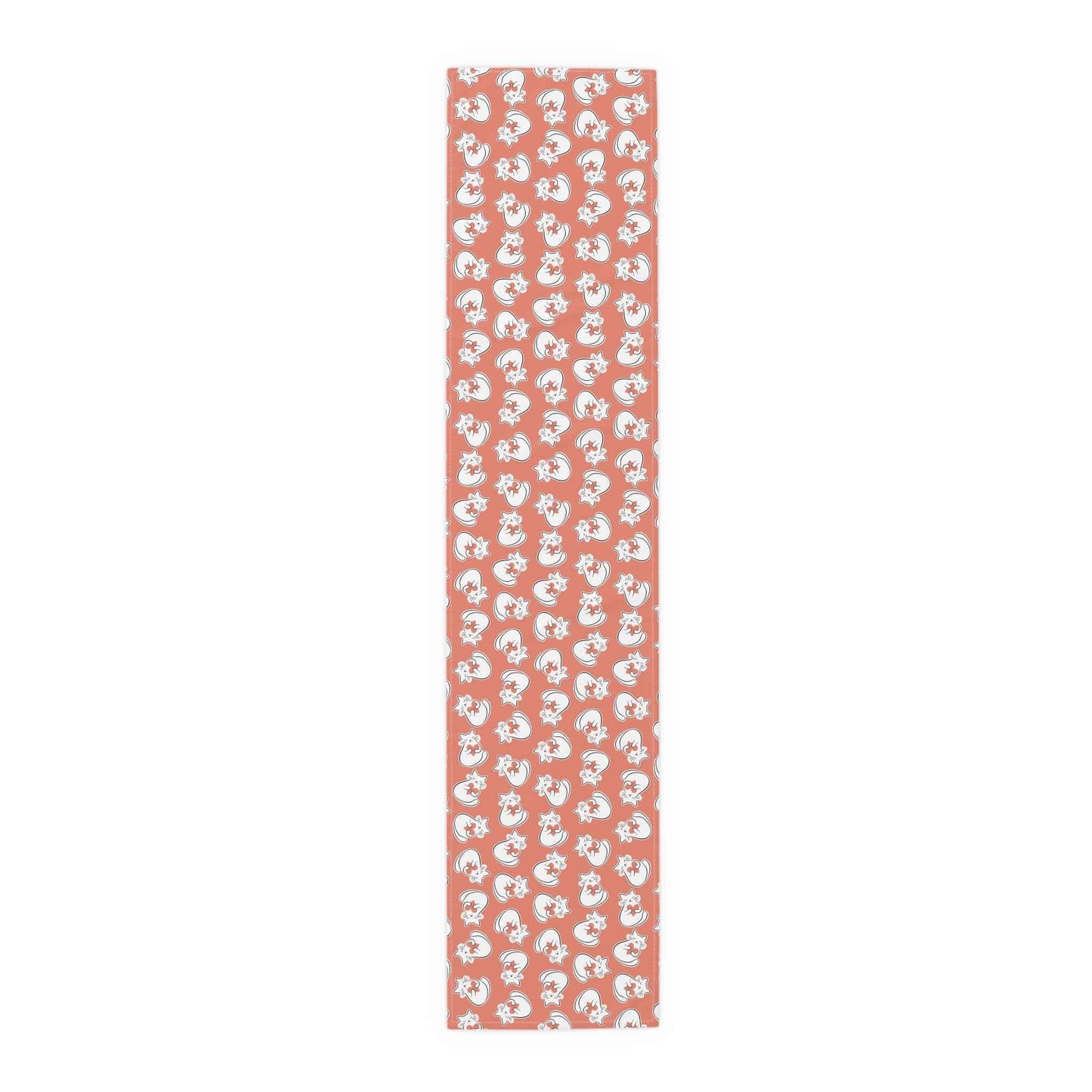 Heart Cat Table Runner – Sweet, Bold, and Slightly Extra