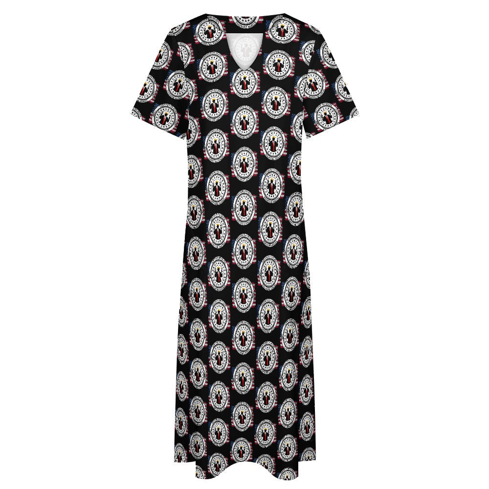 Certified 67 Parody Dress – 7-Point Sleeve V-Neck