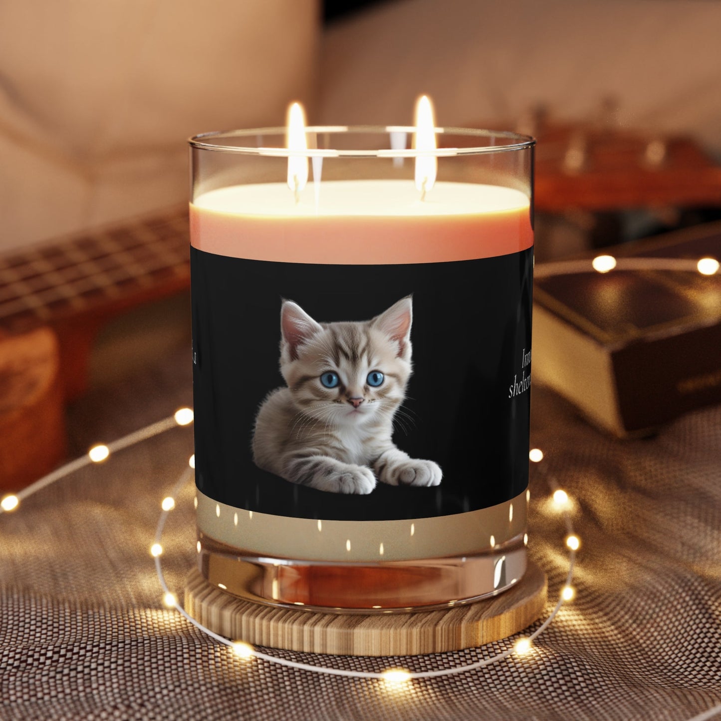 A Little One Is Born Candle | Faith-Inspired Soy Candle