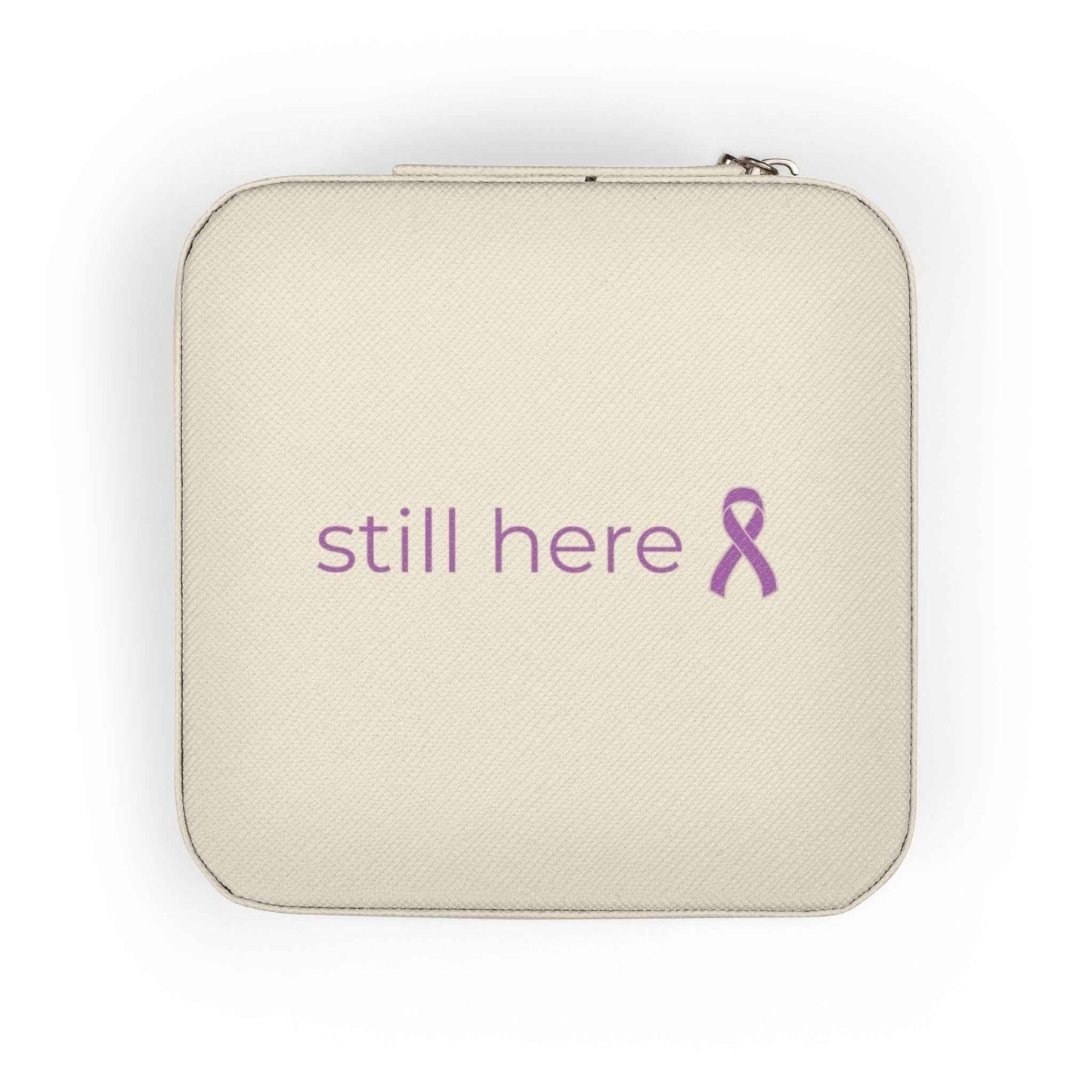 Still Here — Compact Travel Case (Blush)