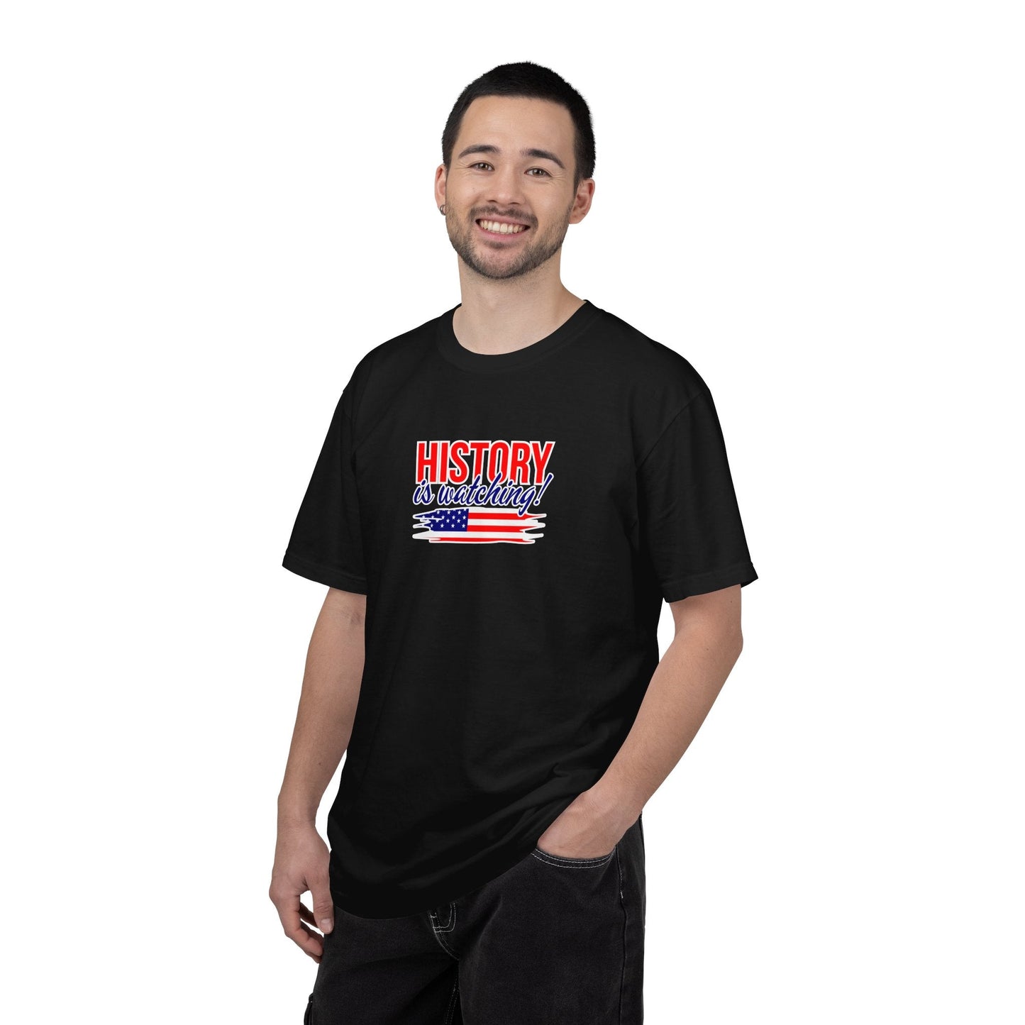 History Is Watching Patriotic Statement T-Shirt
