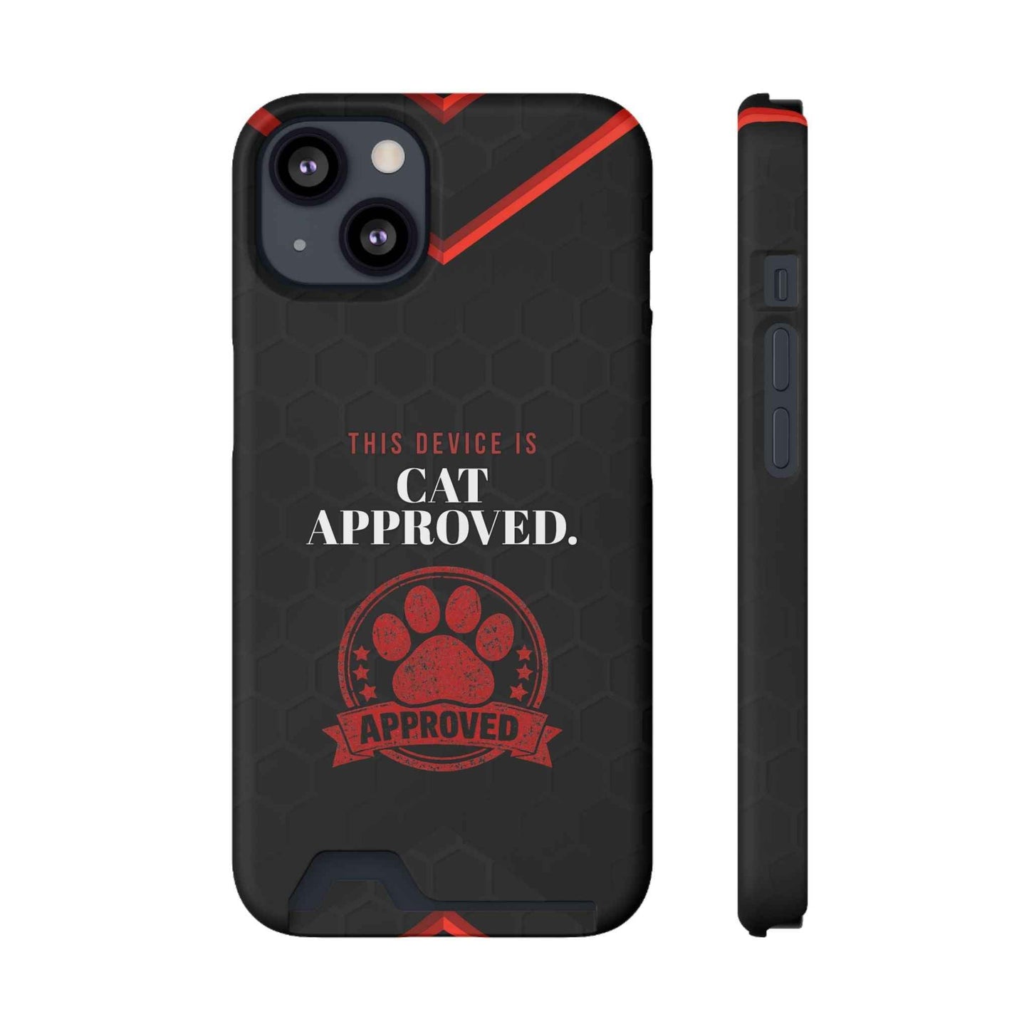 Cat Approved iPhone Case — Official Stamp Edition