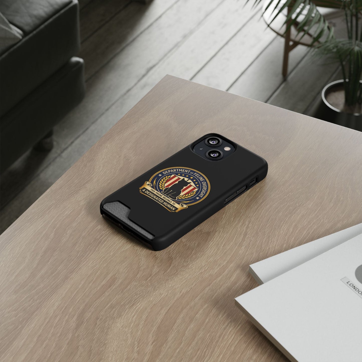 Department of Feline Oversight Samsung Case — Designated Human Edition