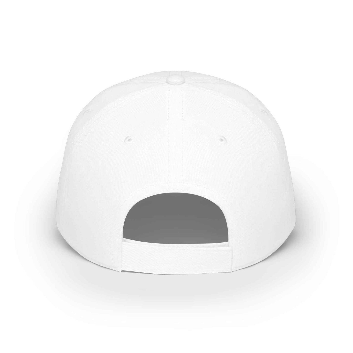 “Not a People Person” Cat Line Art Hat – Low Profile Cotton Cap (Unbothered Edition)