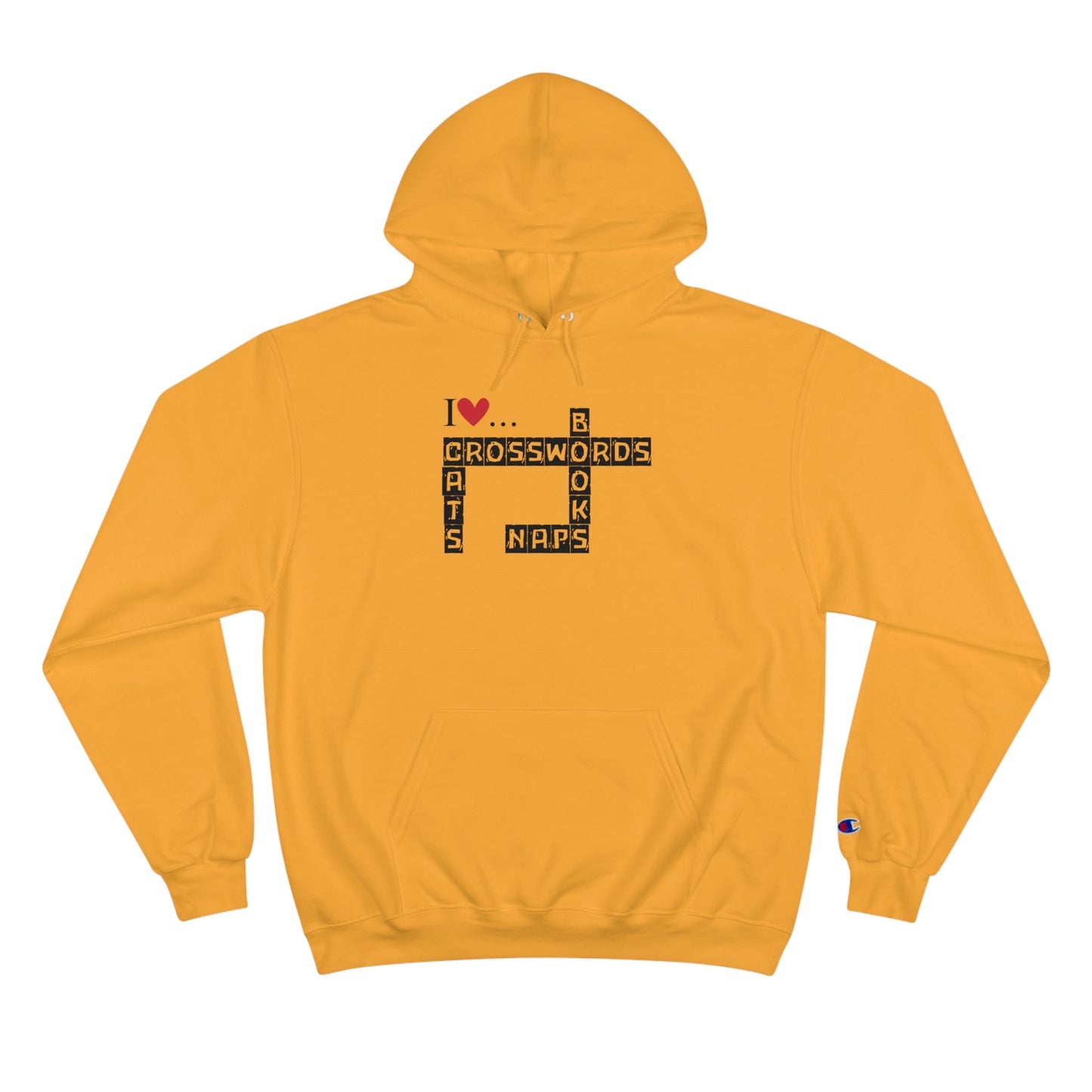 Crosswords and Cats Hoodie