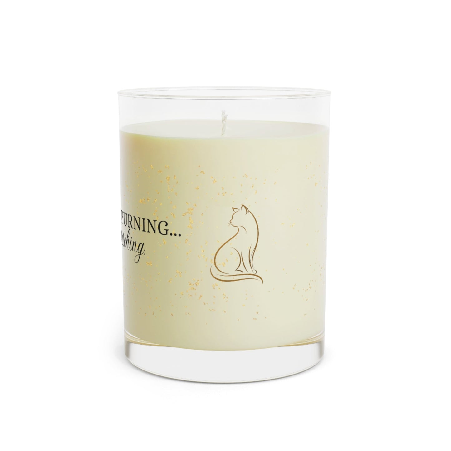 While This Is Burning… The Cat Is Watching – Cat Lover Candle