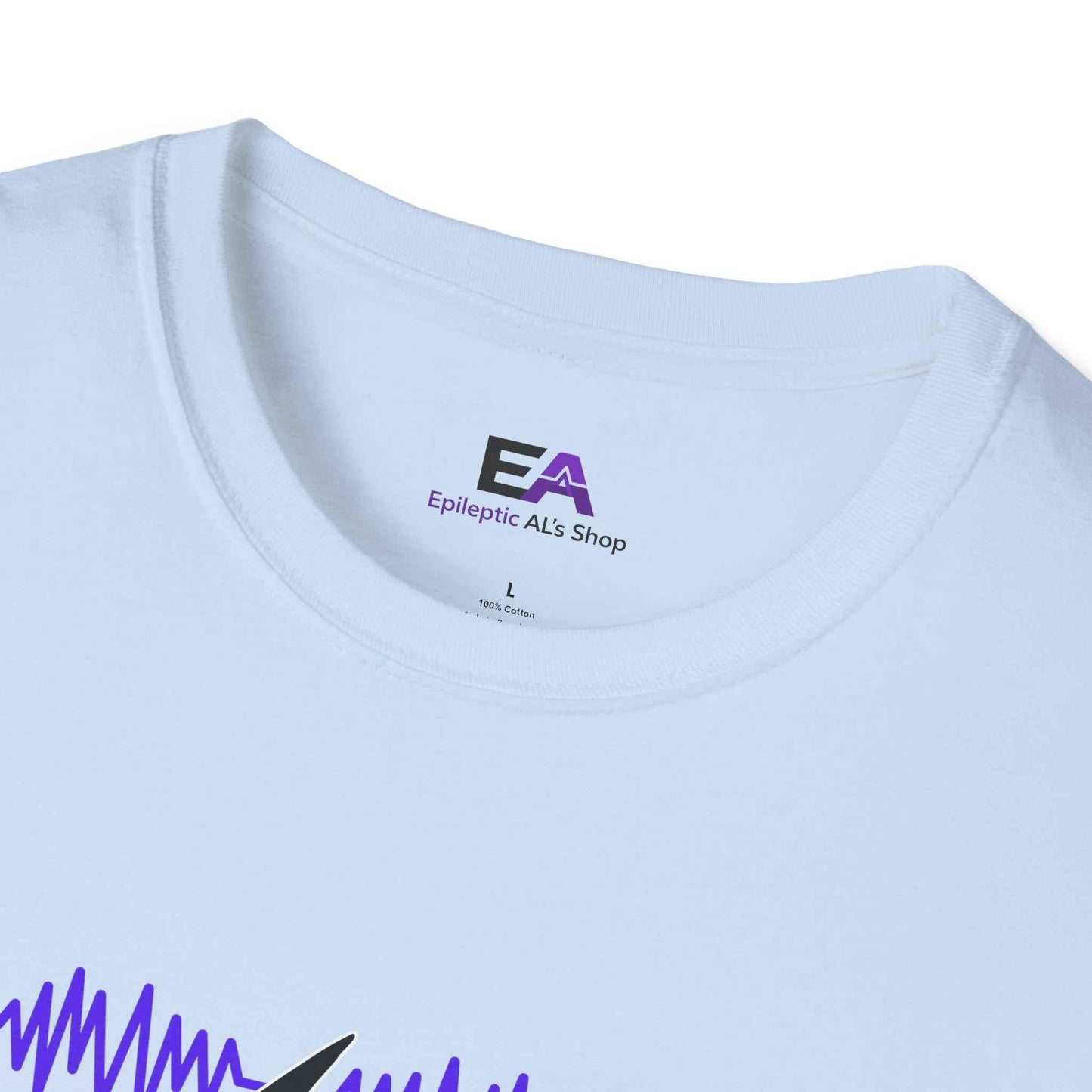 Signal Interference Tee — Quiet Static, Visible Spark