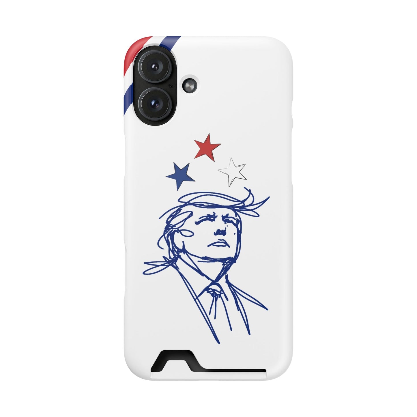 Minimal Line Portrait Samsung Case — Say Less Edition