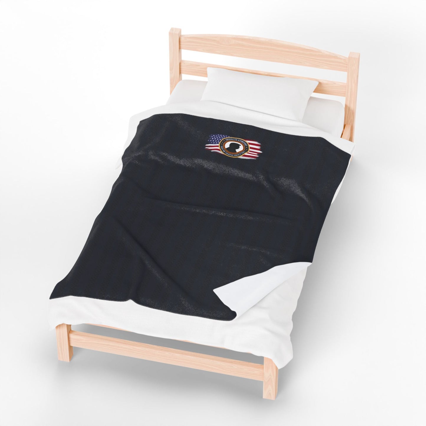 Absolute Comfort Political Parody Throw Blanket – Cozy Satire Statement Blanket