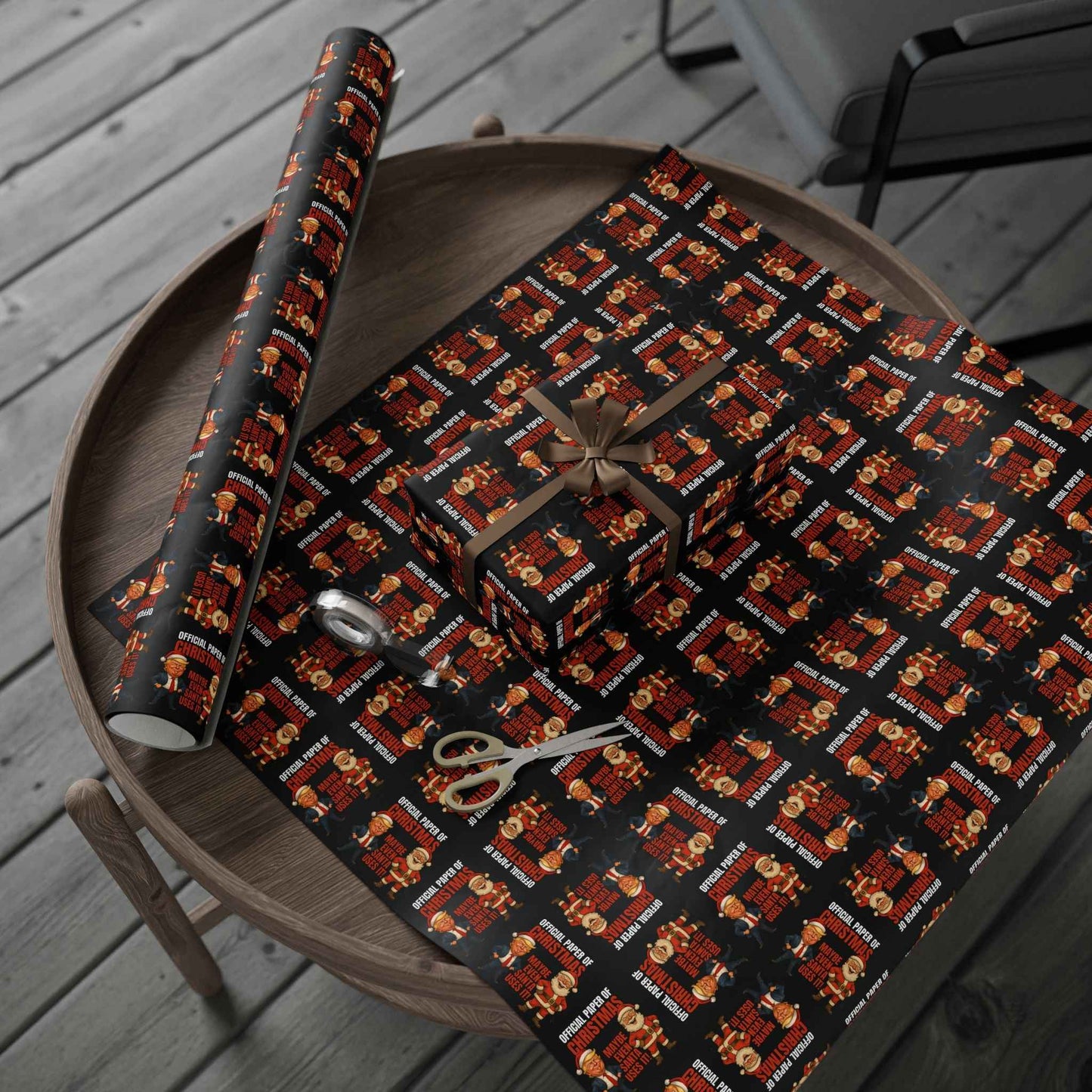 Official Paper of Christmas | Parody Wrapping Paper