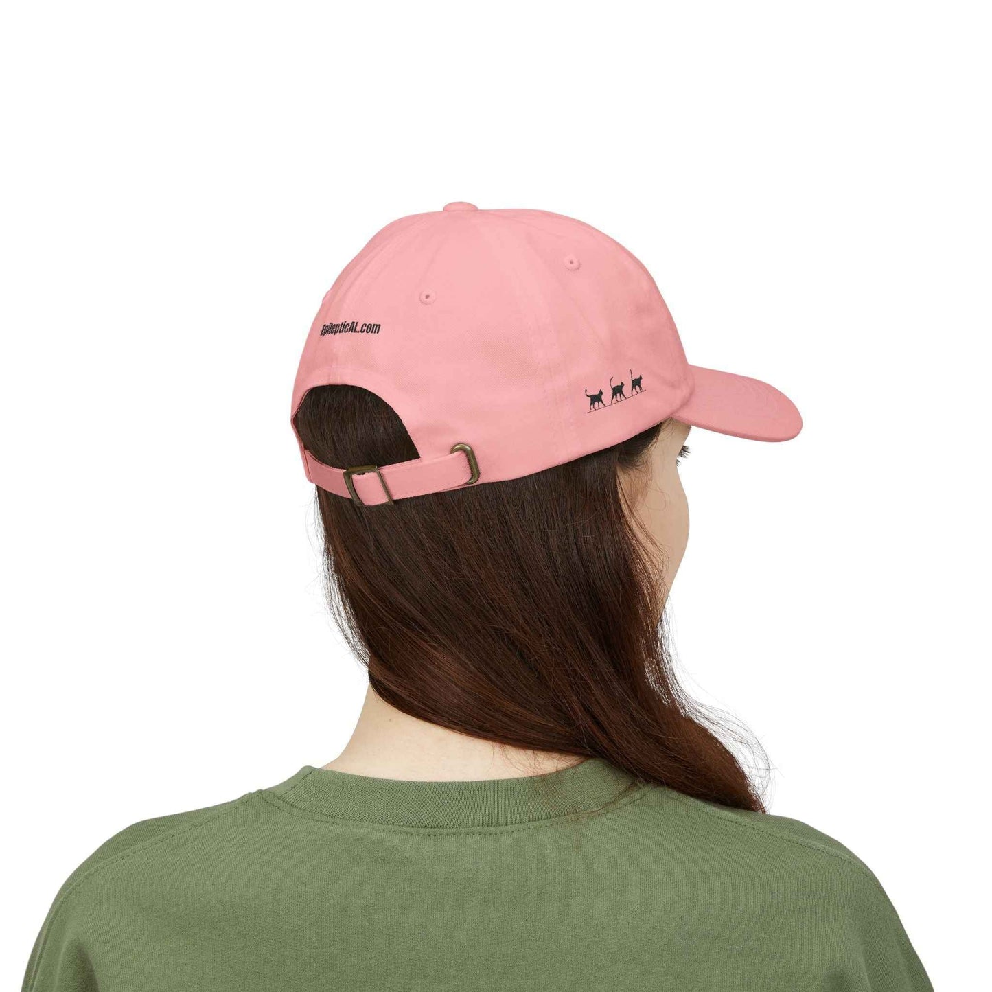 Warning: Pet at Your Own Risk Hat – Sassy Cat Embroidered Dad Cap