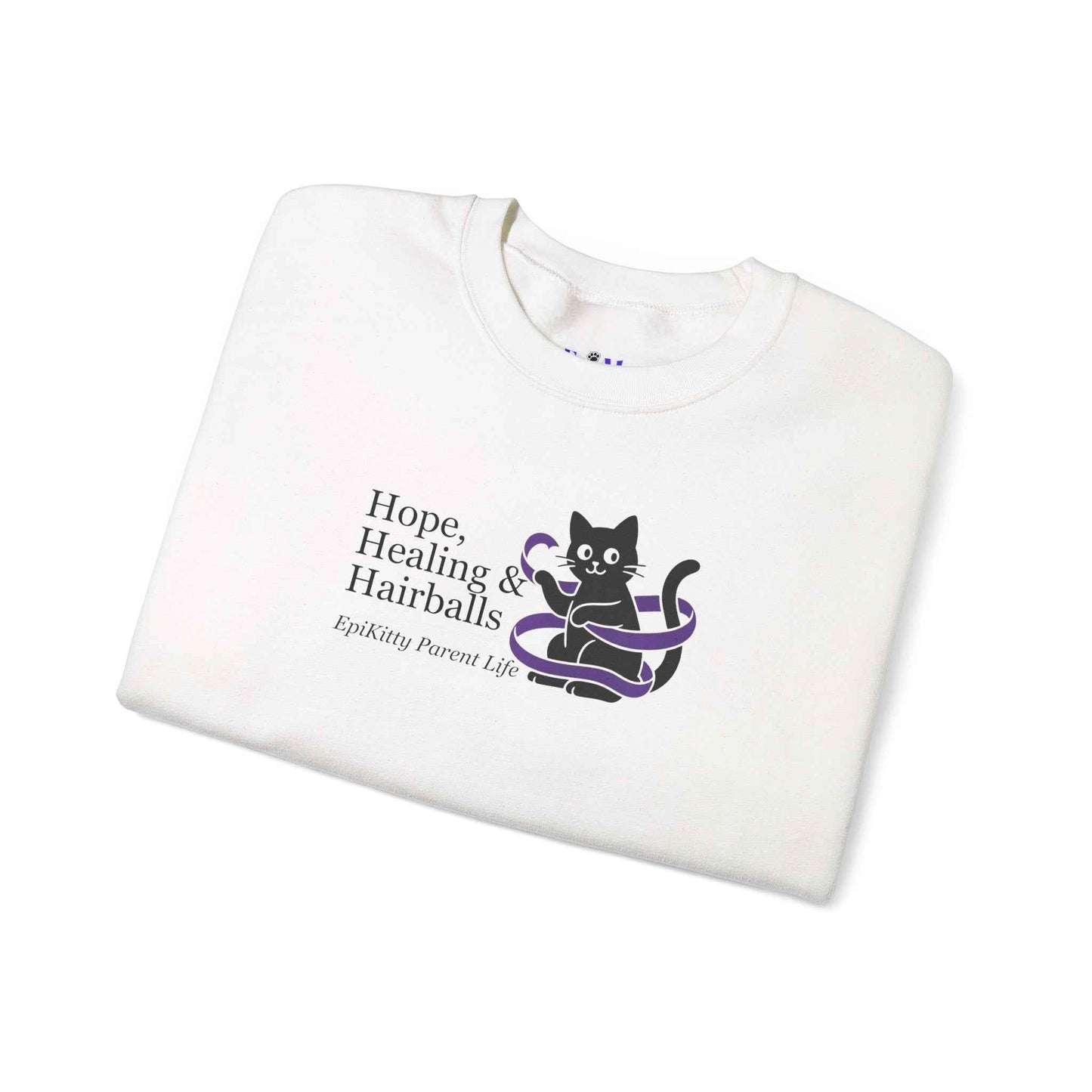 “Hope, Healing & Hairballs” Epikitty Parent Life Sweatshirt