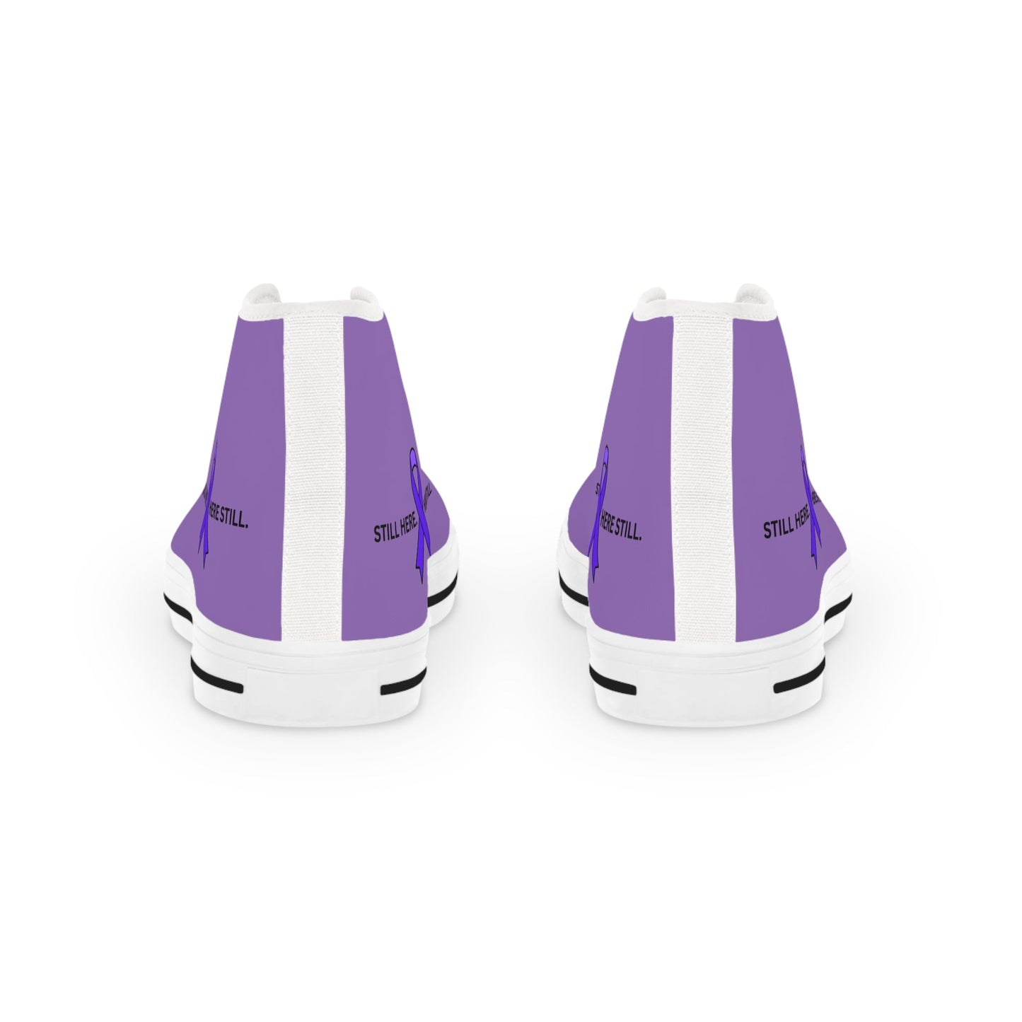 Still Here. Here Still. Men’s High-Top Sneakers – Epilepsy Awareness