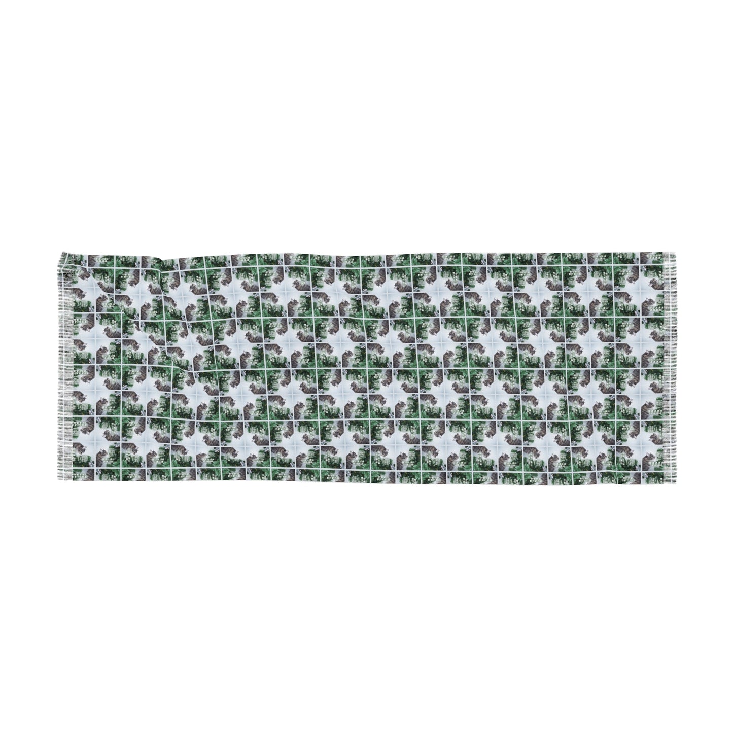 Wreck the Tree Christmas Light Scarf