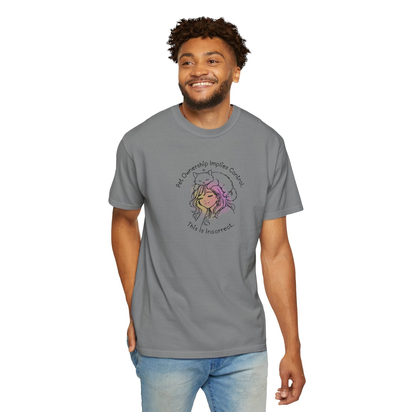 Pet Ownership Implies Control | Cat Humor T-Shirt