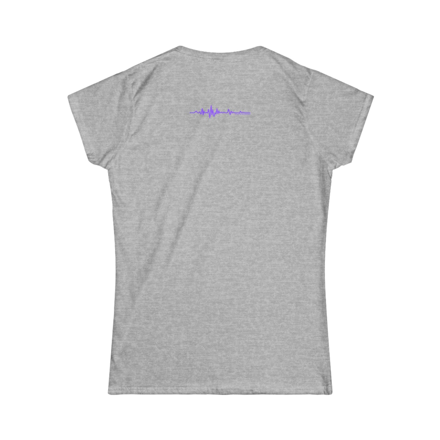Impeccably Aloof Women’s Cat Graphic T-Shirt – Abstract Line Art
