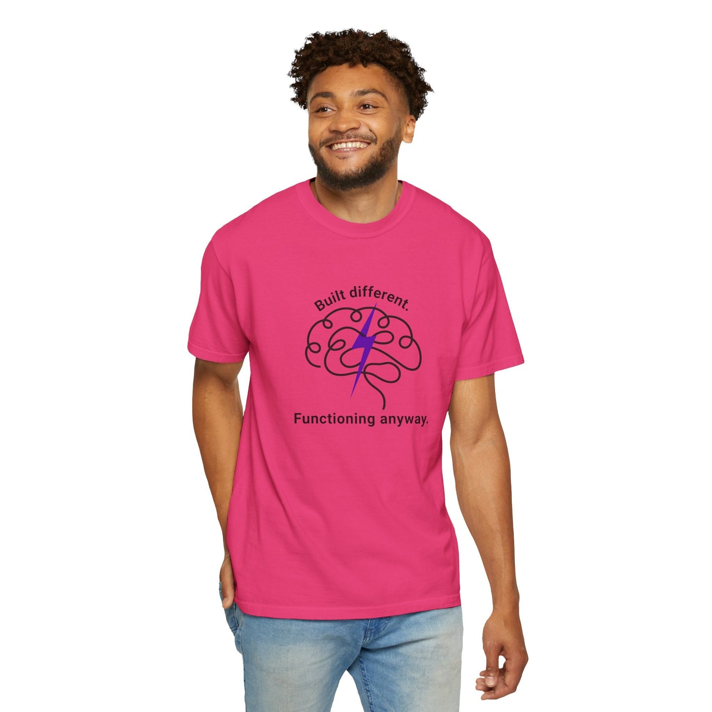Built Different Premium Unisex Cotton T-Shirt | Soft, Lightweight Everyday Tee