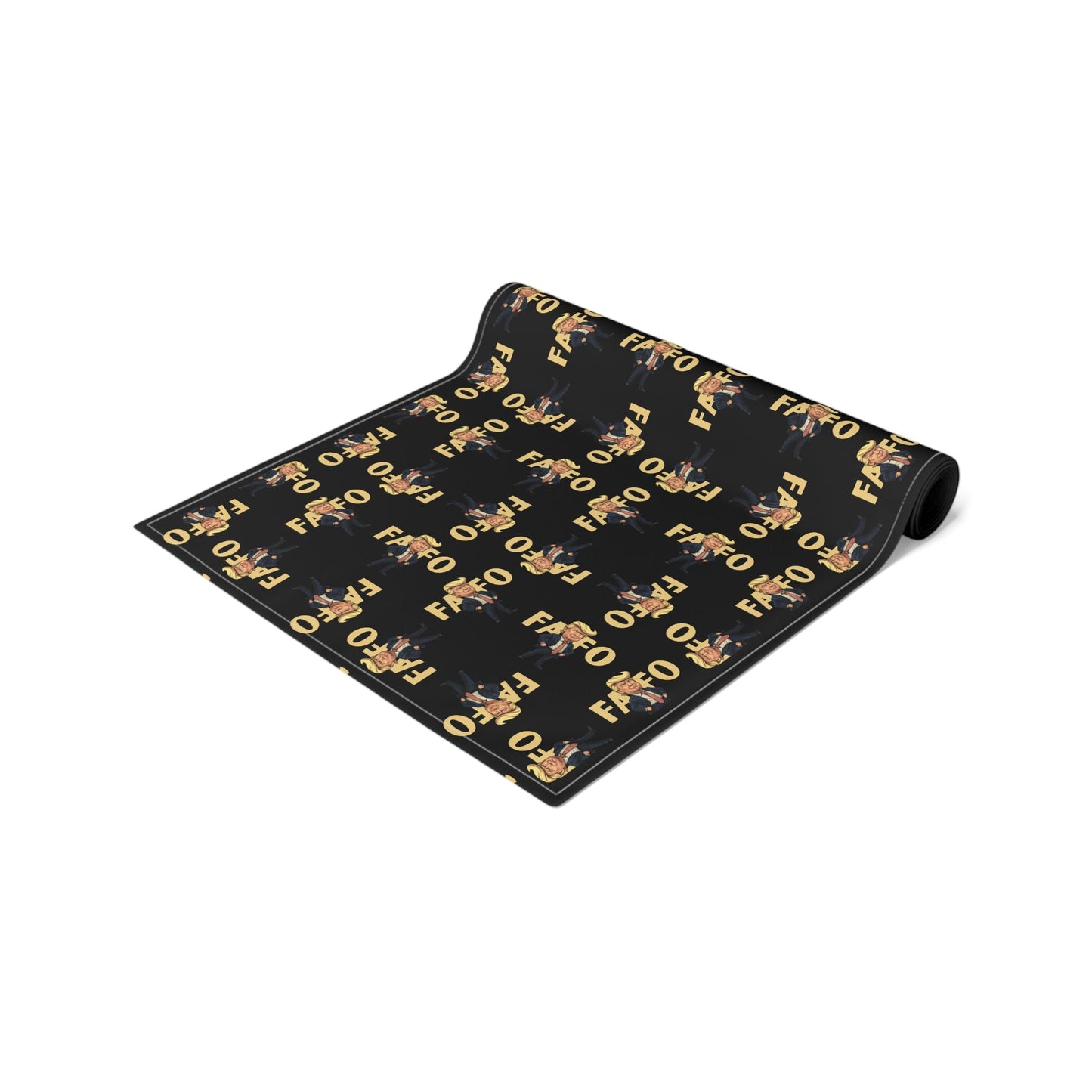 Brazen Political Parody Stylish Table Runner