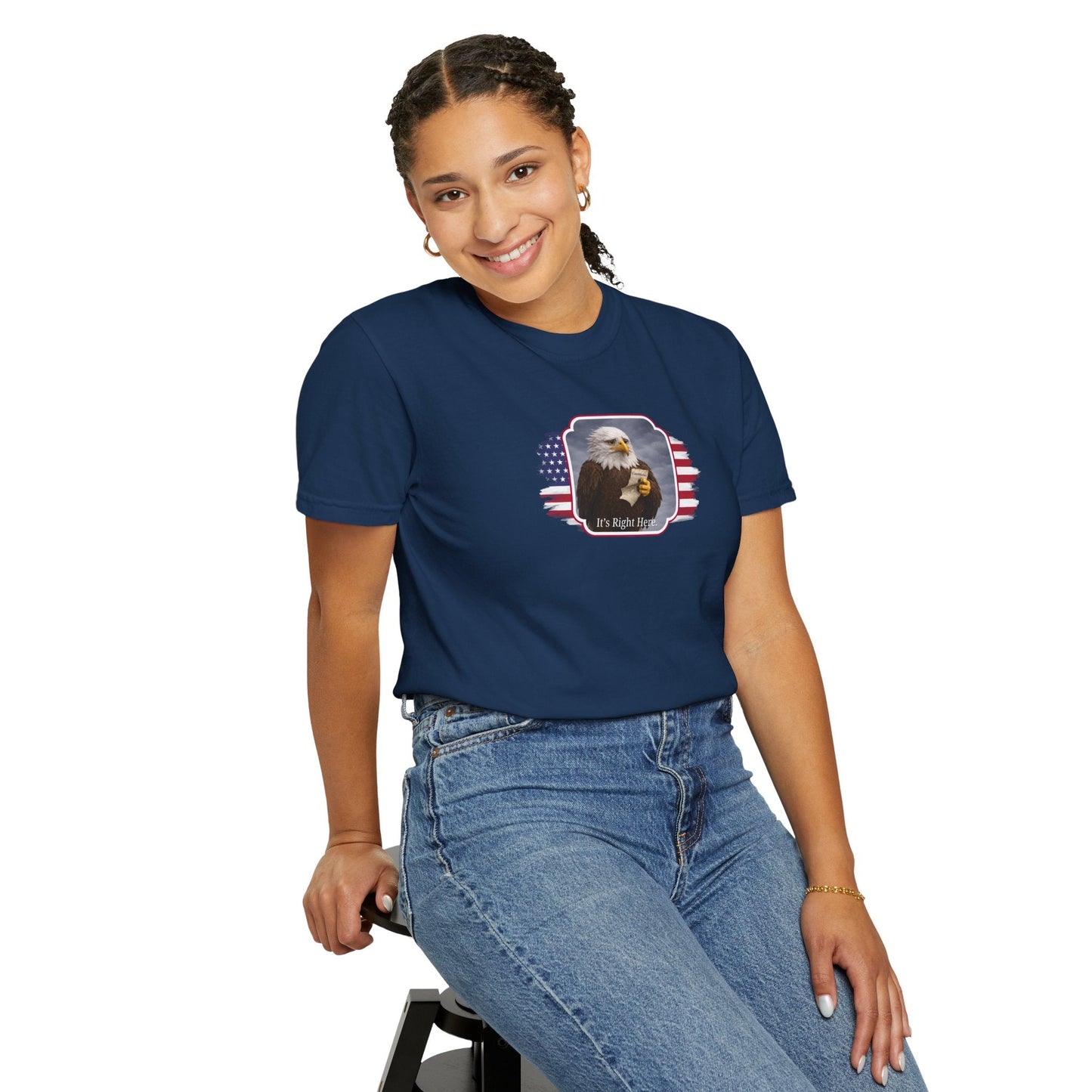 “It’s Right Here” Political Parody T-Shirt