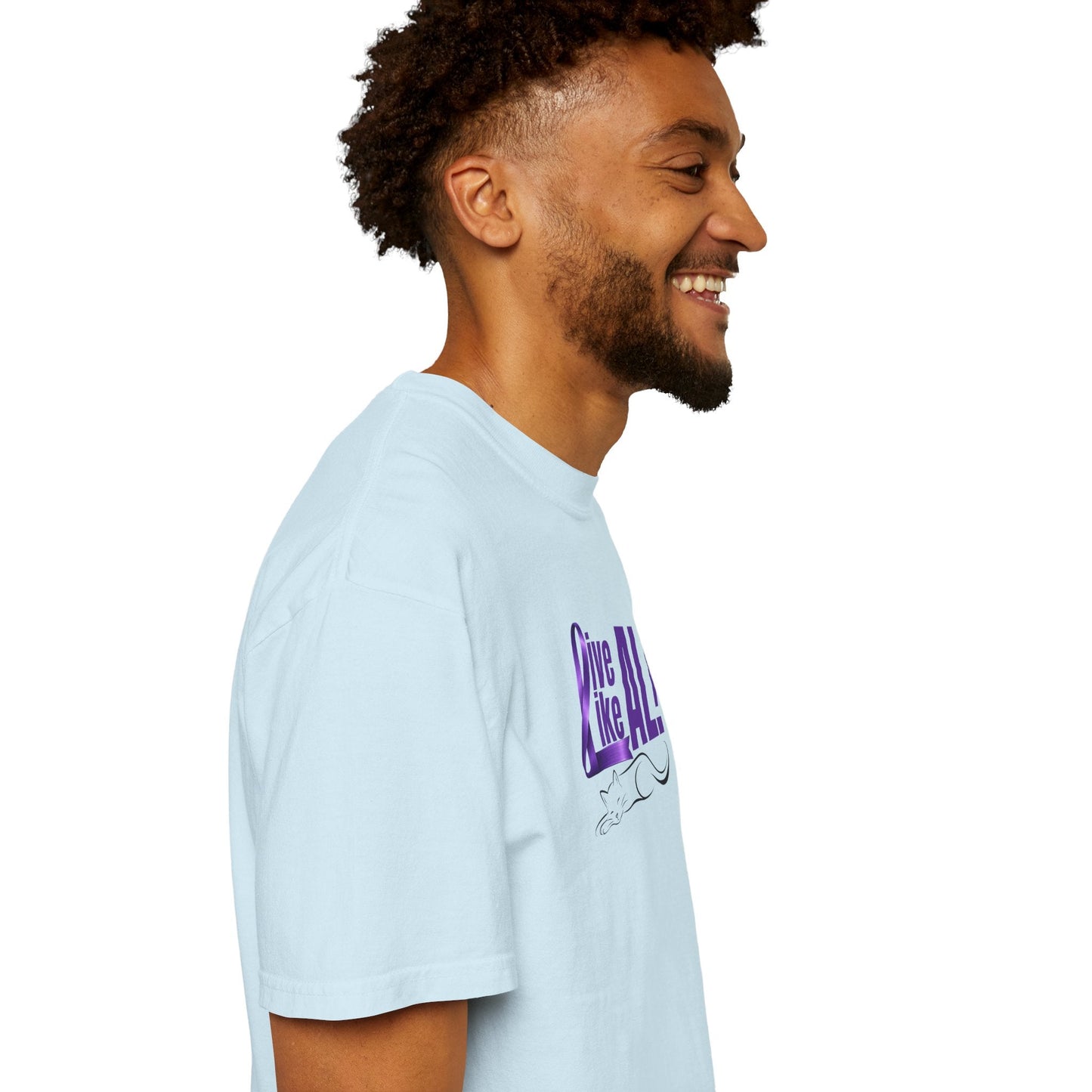 Live Like AL T-Shirt – Epilepsy Awareness Cat Tee