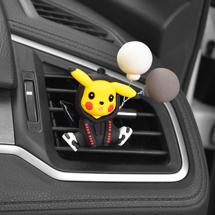 Pikachu Car Air Freshener Clip for Cute Interior Decor