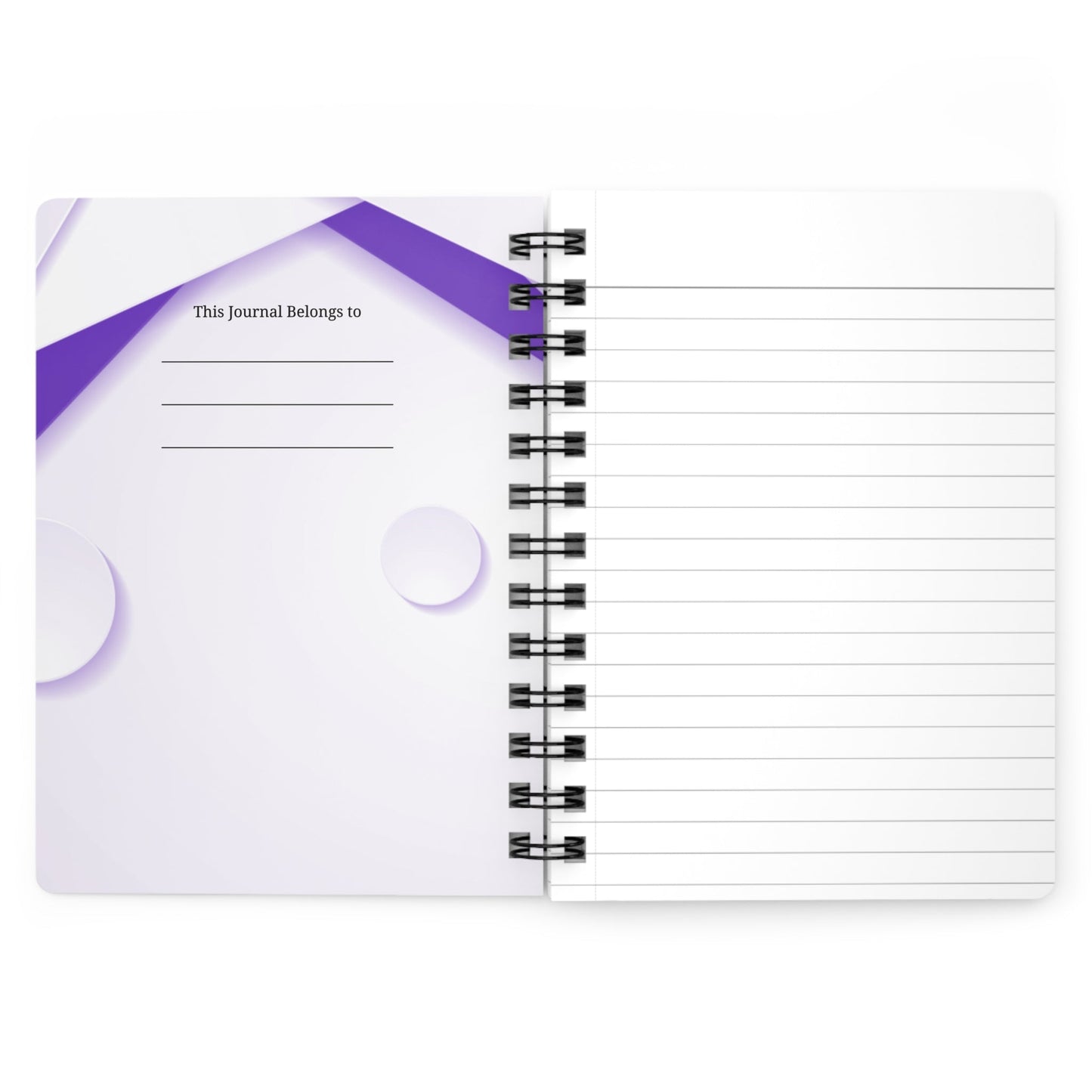 Epileptic Journey Spiral Bound Journal