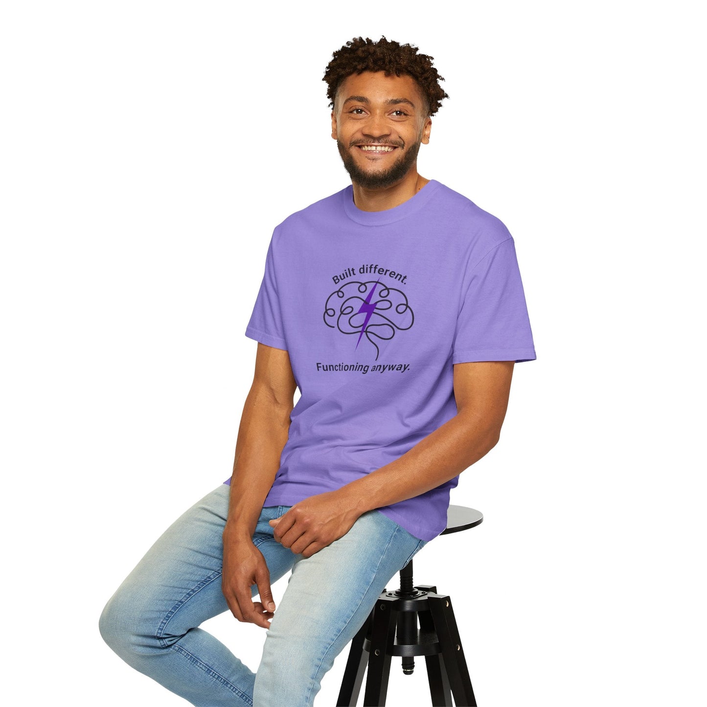 Built Different Premium Unisex Cotton T-Shirt | Soft, Lightweight Everyday Tee