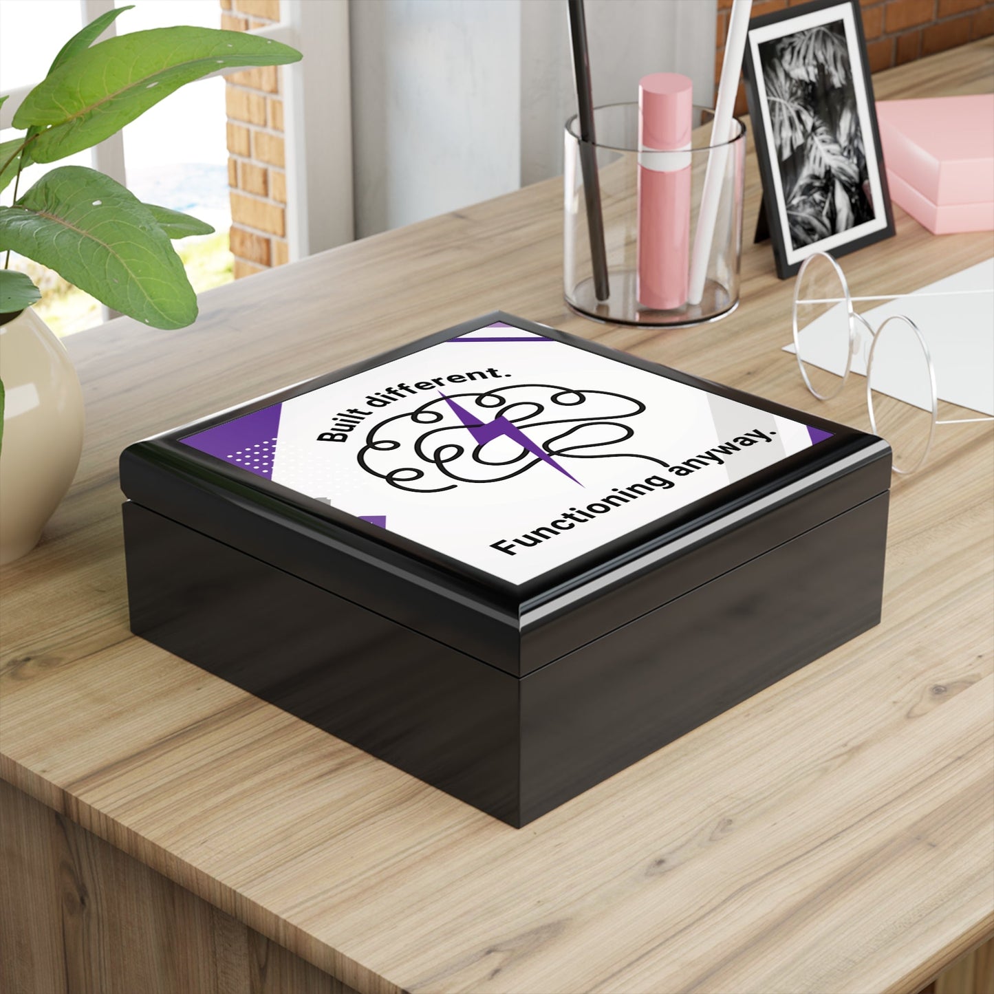 Out of Manual — Black Keepsake Box