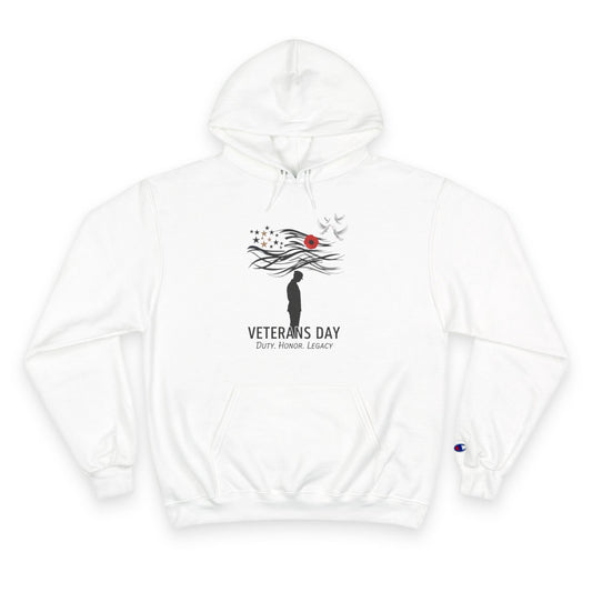 Veterans Day Champion Hoodie, Cozy Hoodie, Gift for Veterans, Memorial Day Apparel, Support Our Troops