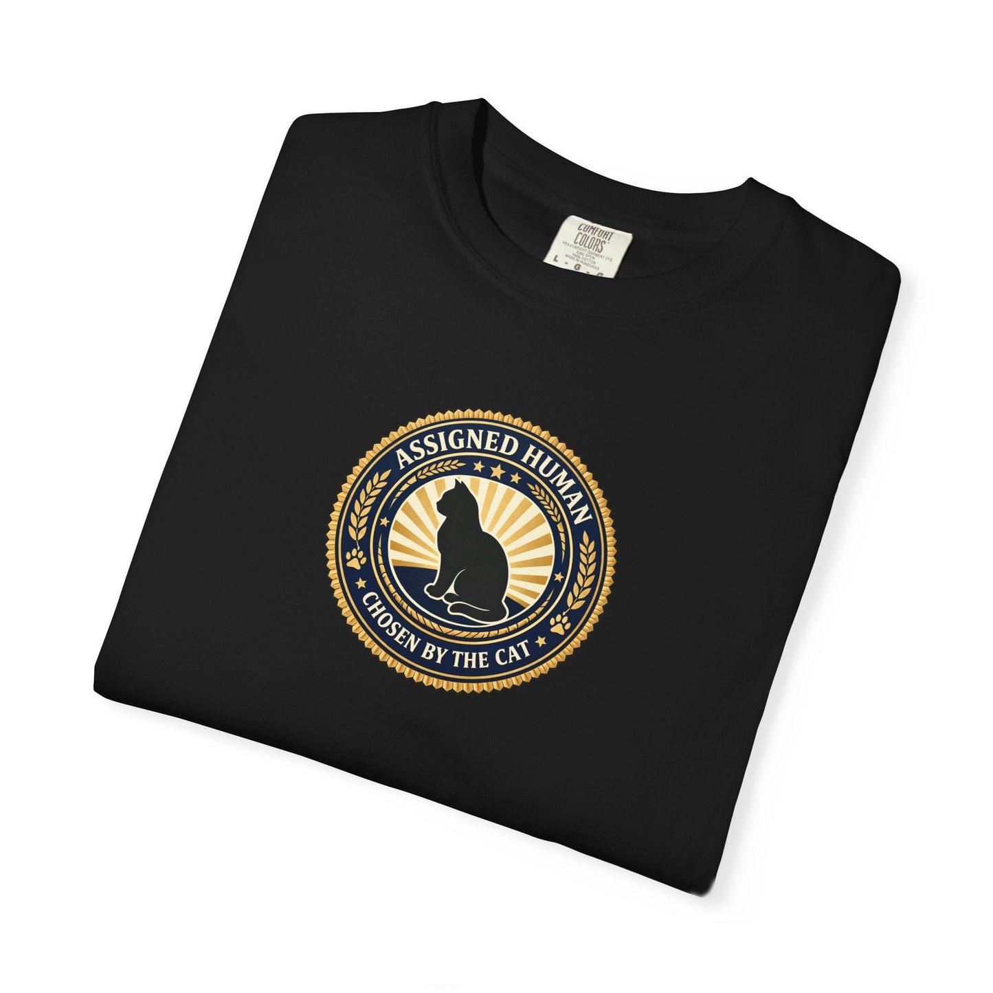 Assigned Human T-Shirt | Chosen by the Cat Tee