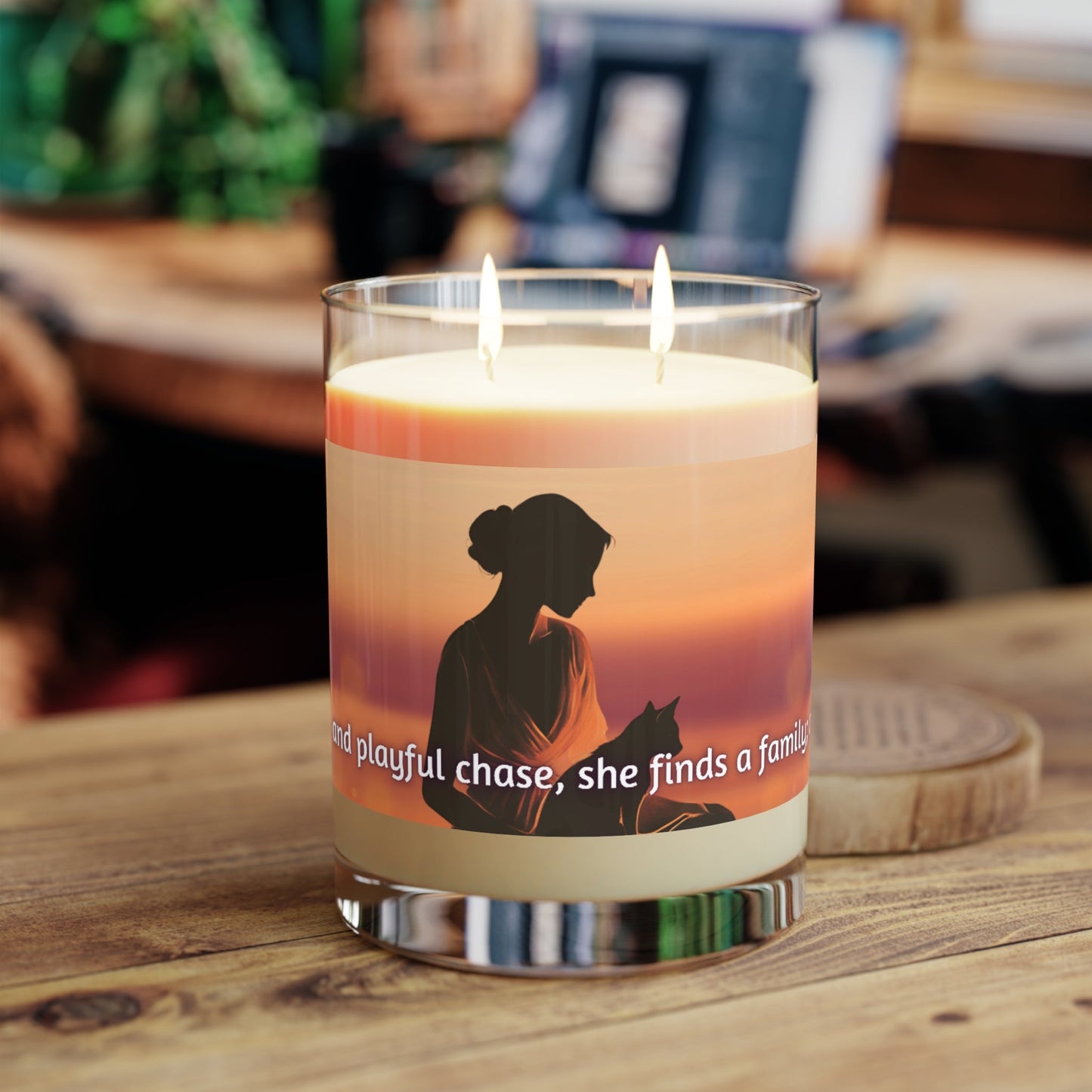 Perfect Embrace Cat Candle | Cozy Cat Lover Soy Candle