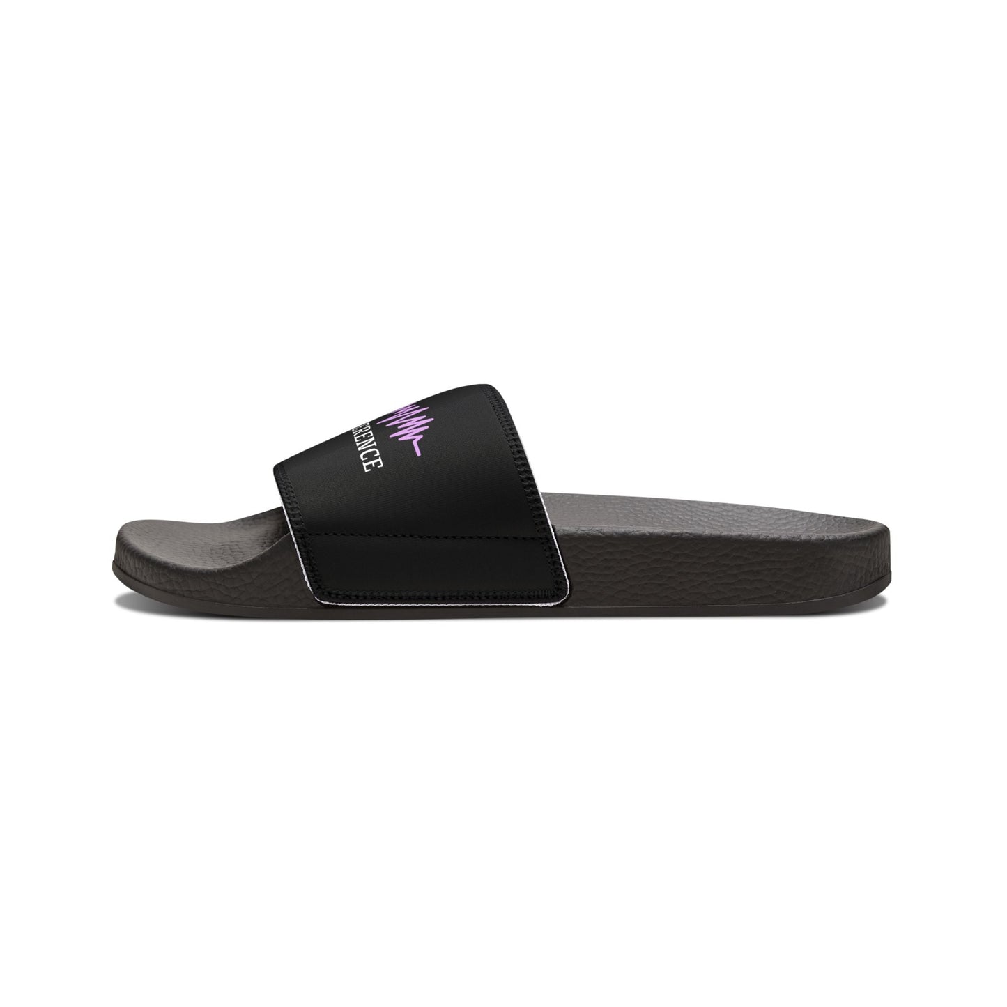 Signal Interference Slide Sandals — Controlled Chaos Edition