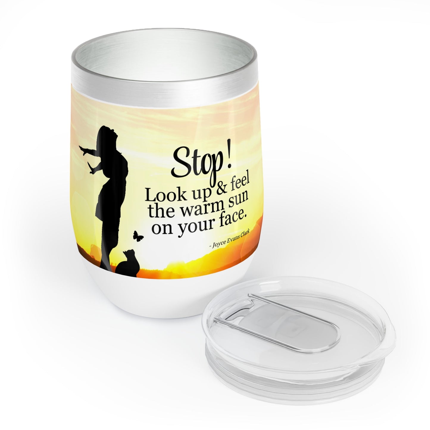 Look Up Chill Wine Tumbler
