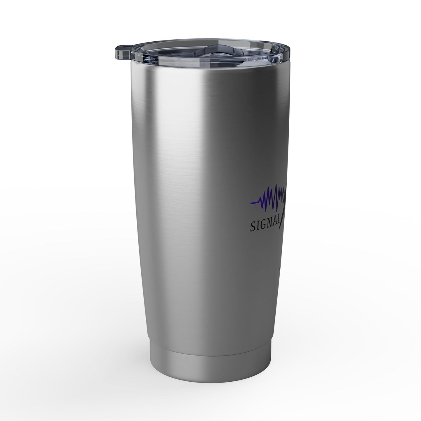 Signal Interference 20oz Tumbler — Steady, Even When It’s Not