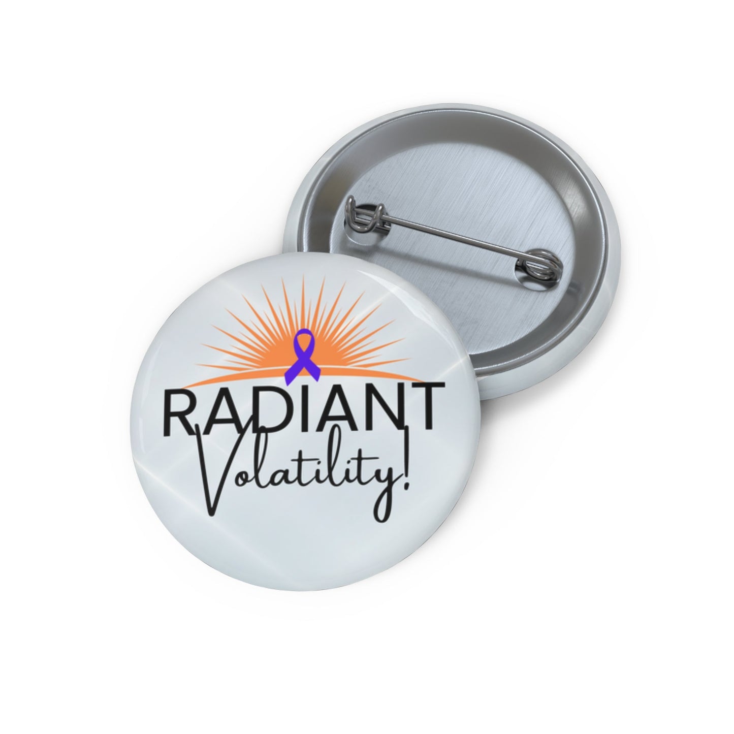 Radiant Volatility Pinback Button