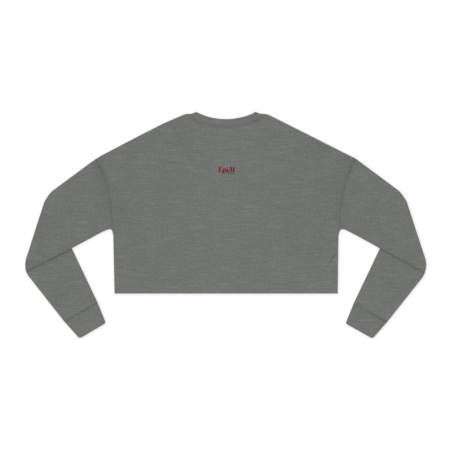 Trendy Cat Lover Women's Cropped Sweatshirt