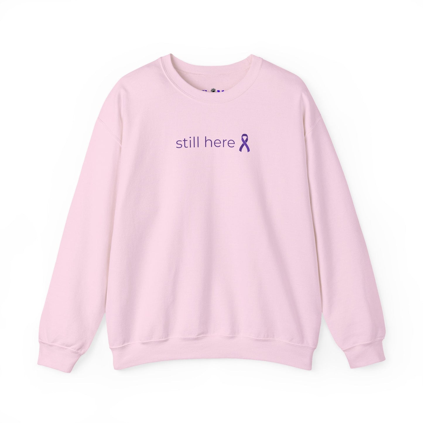 Still Here Printed Crewneck Sweatshirt