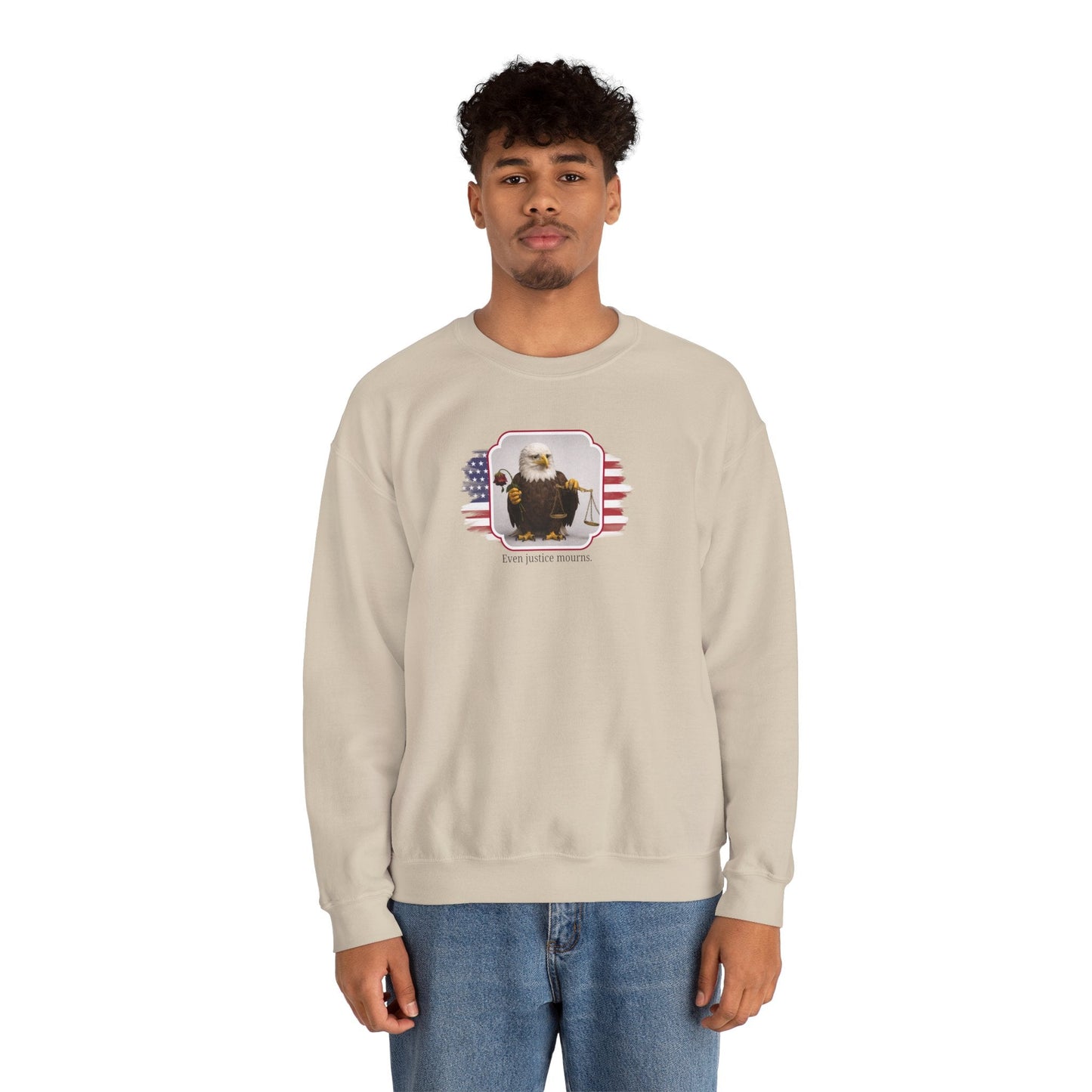 Even Justice Mourns Political Parody Sweatshirt