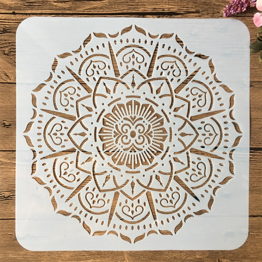 Mandala Furniture Tile Floor Wallpaper DIY Hand Account
