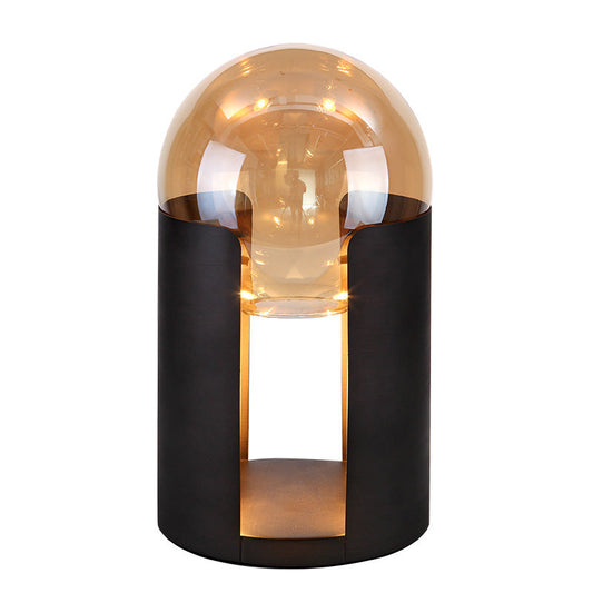 New unique Modern Glass lighting Led Table Lamp Bedroom Bedside