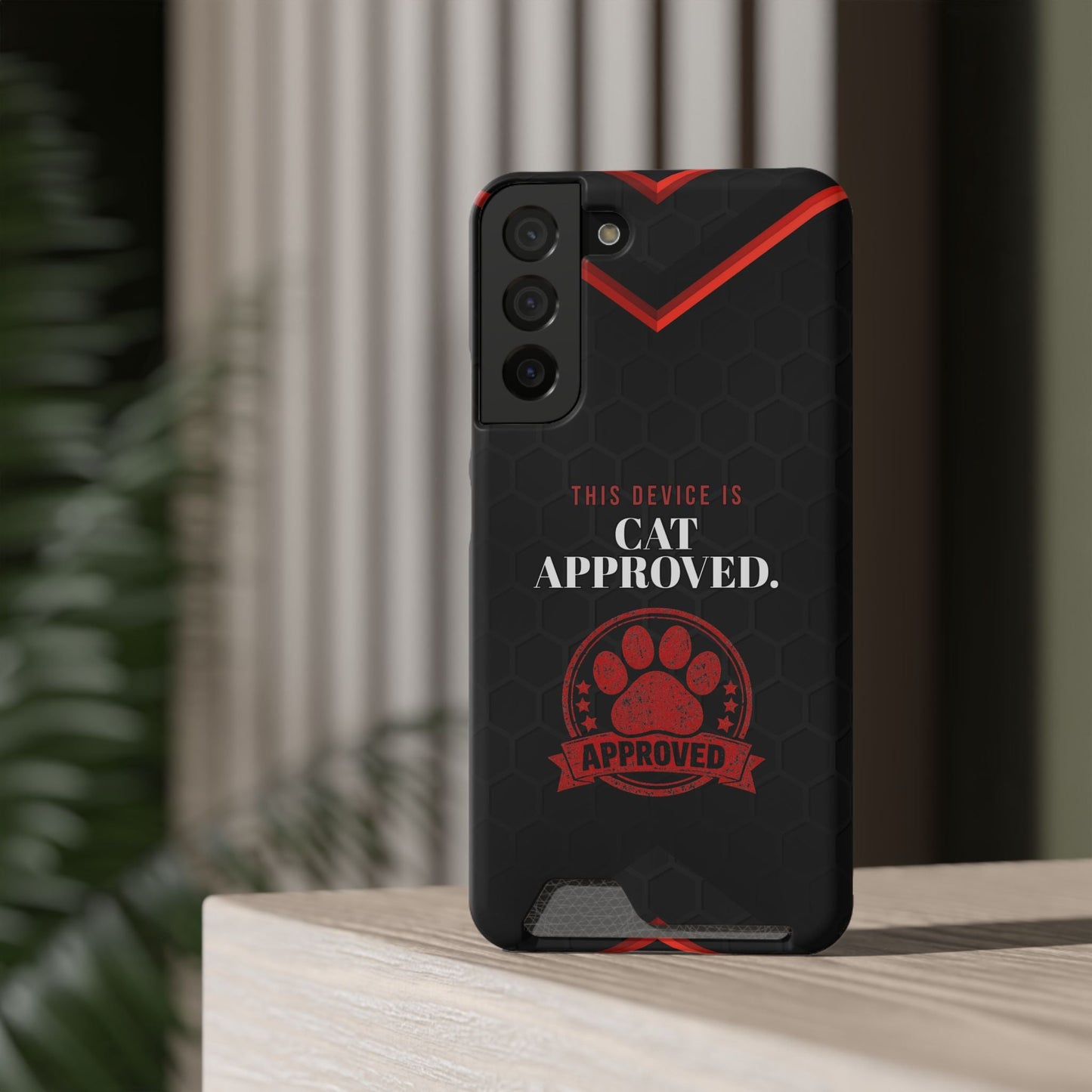 Cat Approved iPhone Case — Official Stamp Edition