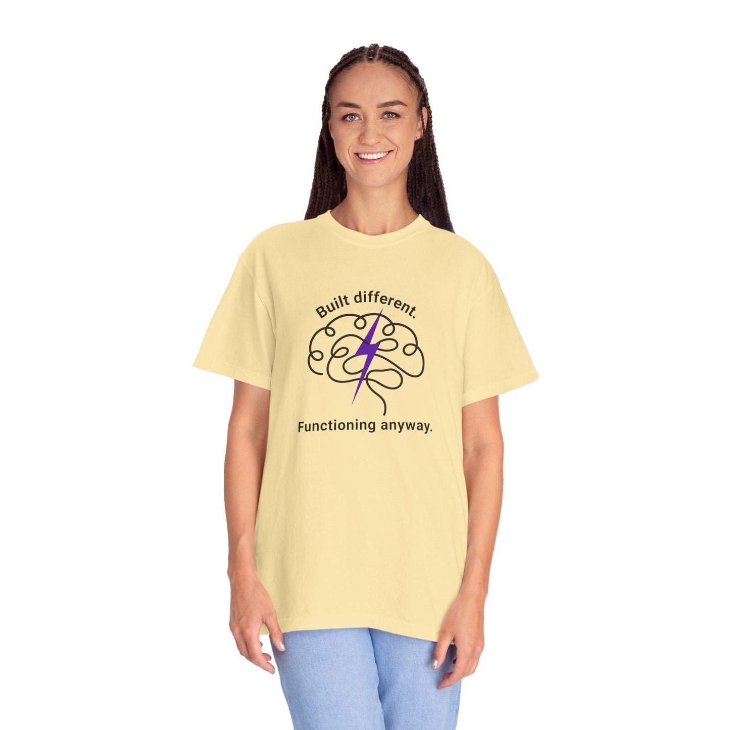 Built Different Premium Unisex Cotton T-Shirt | Soft, Lightweight Everyday Tee